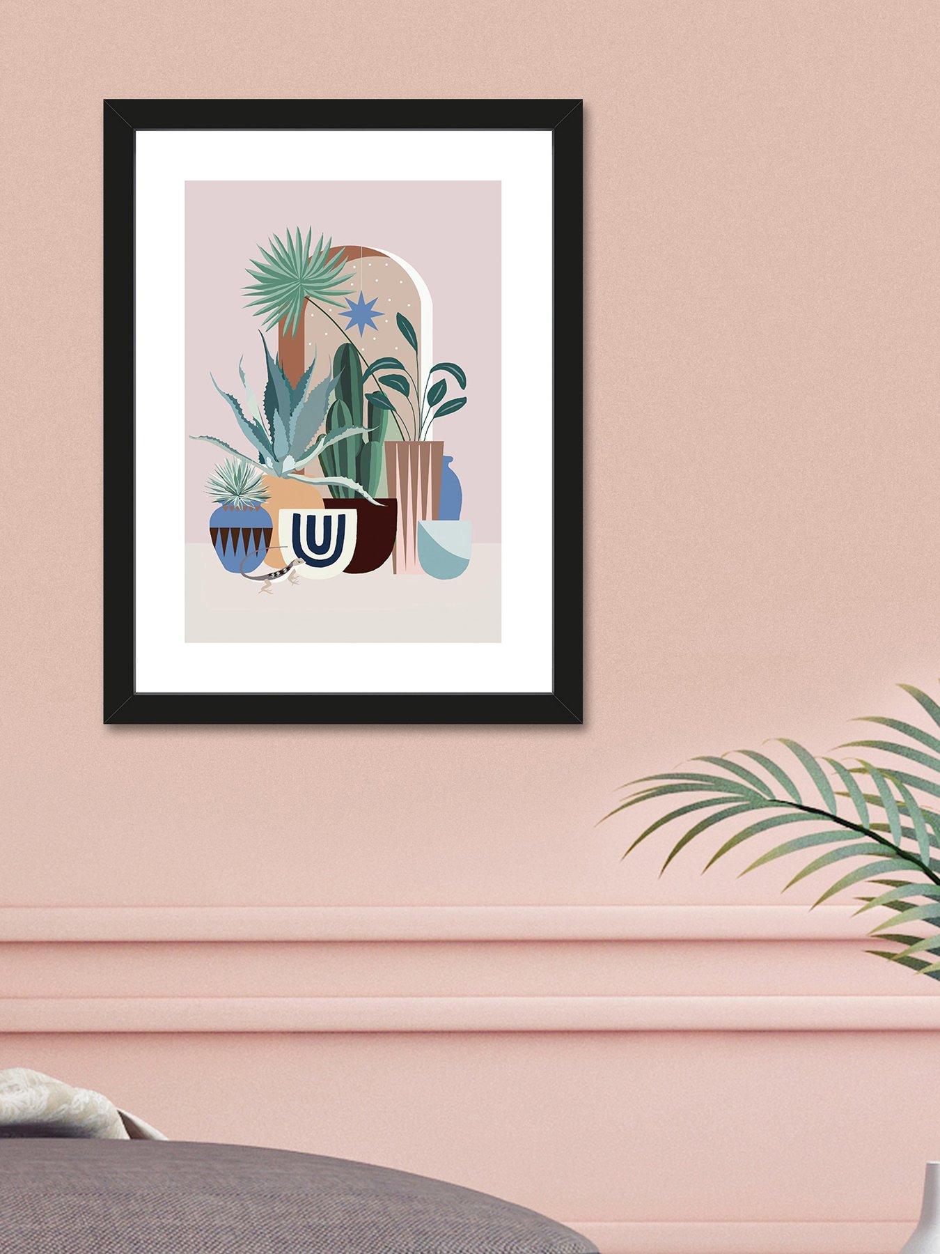 Image 1 of 2 of The Art Group Cactus in Pots Art Print by Summer Thornton&nbsp;