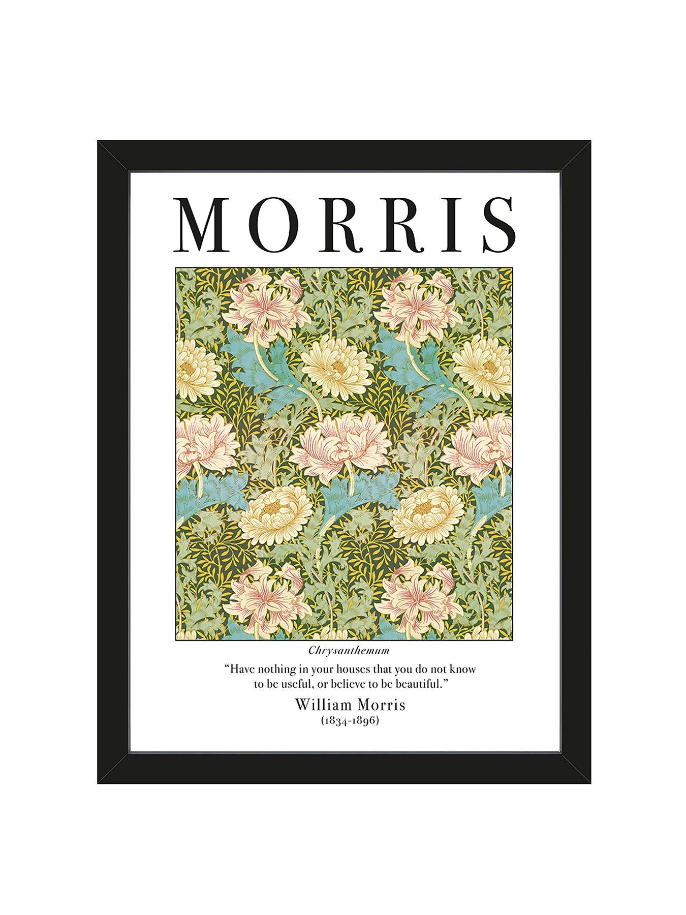 the-art-group-chrysanthemum-by-william-morris-framed-art-printstillFront