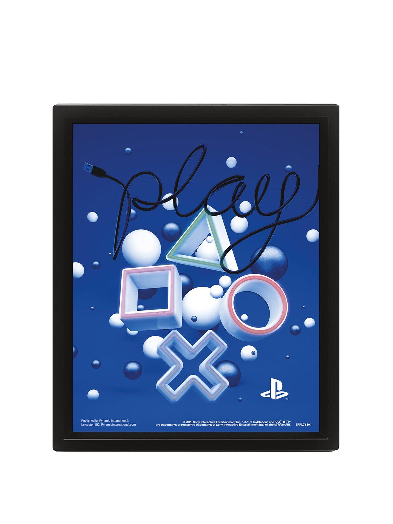 playstation-play-framed-print