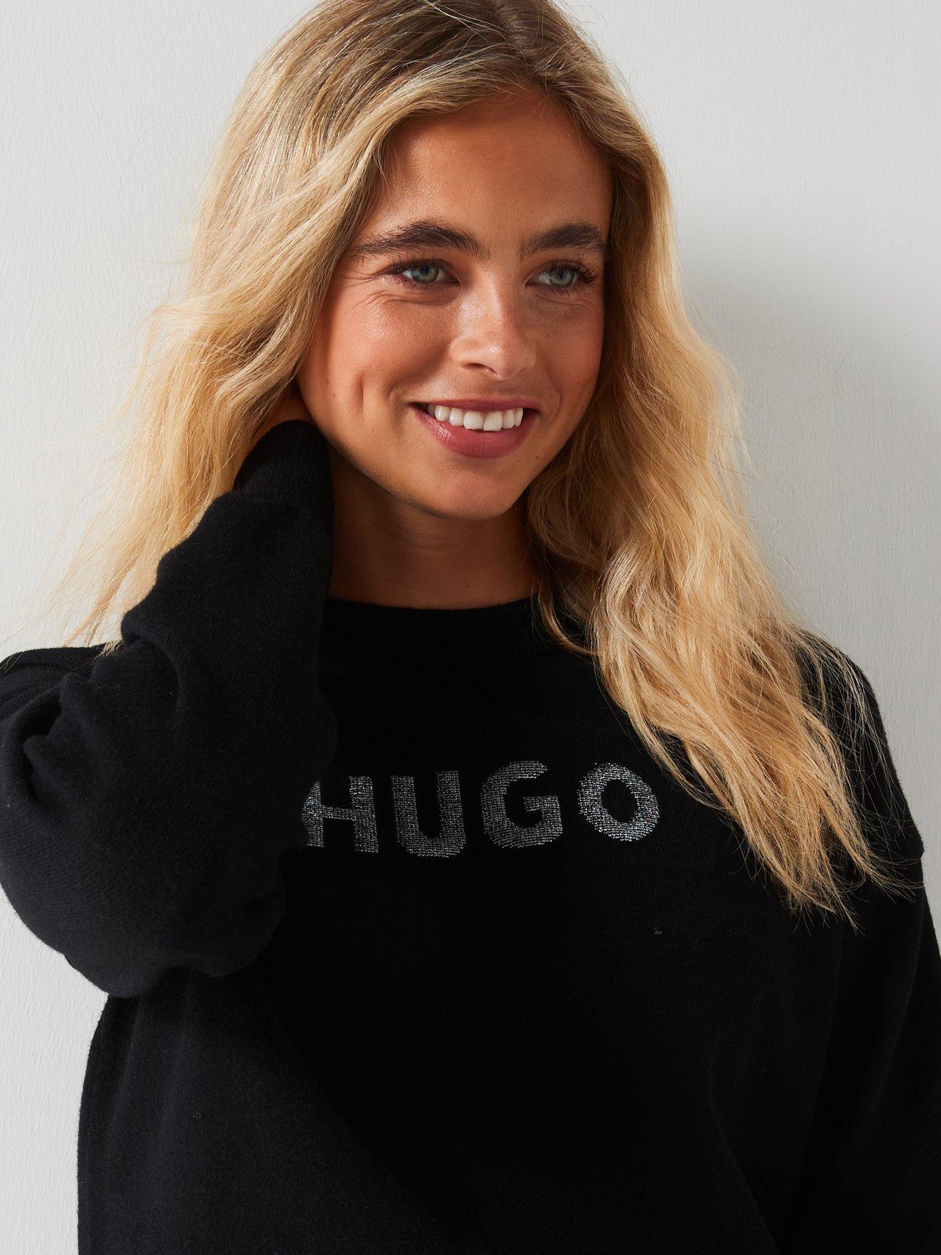 hugo-slogerix-chest-logo-sweatshirt-blackoutfit