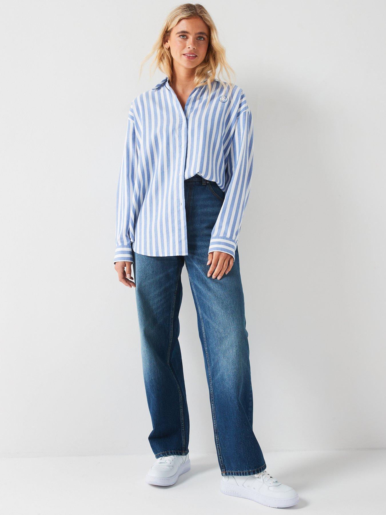 hugo-elisana-long-sleeve-stripe-shirt-multidetail