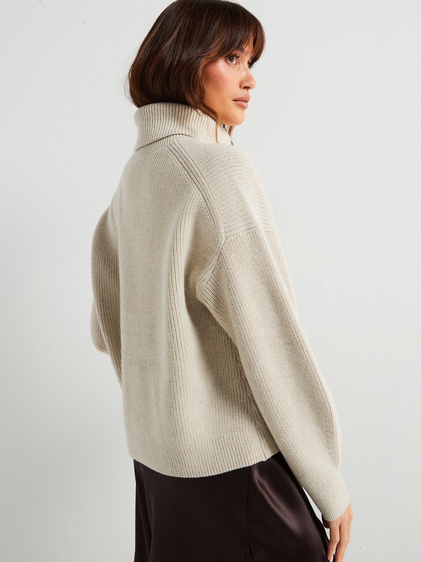 boss-fernadina-100-wool-roll-neck-jumper-beigestillFront