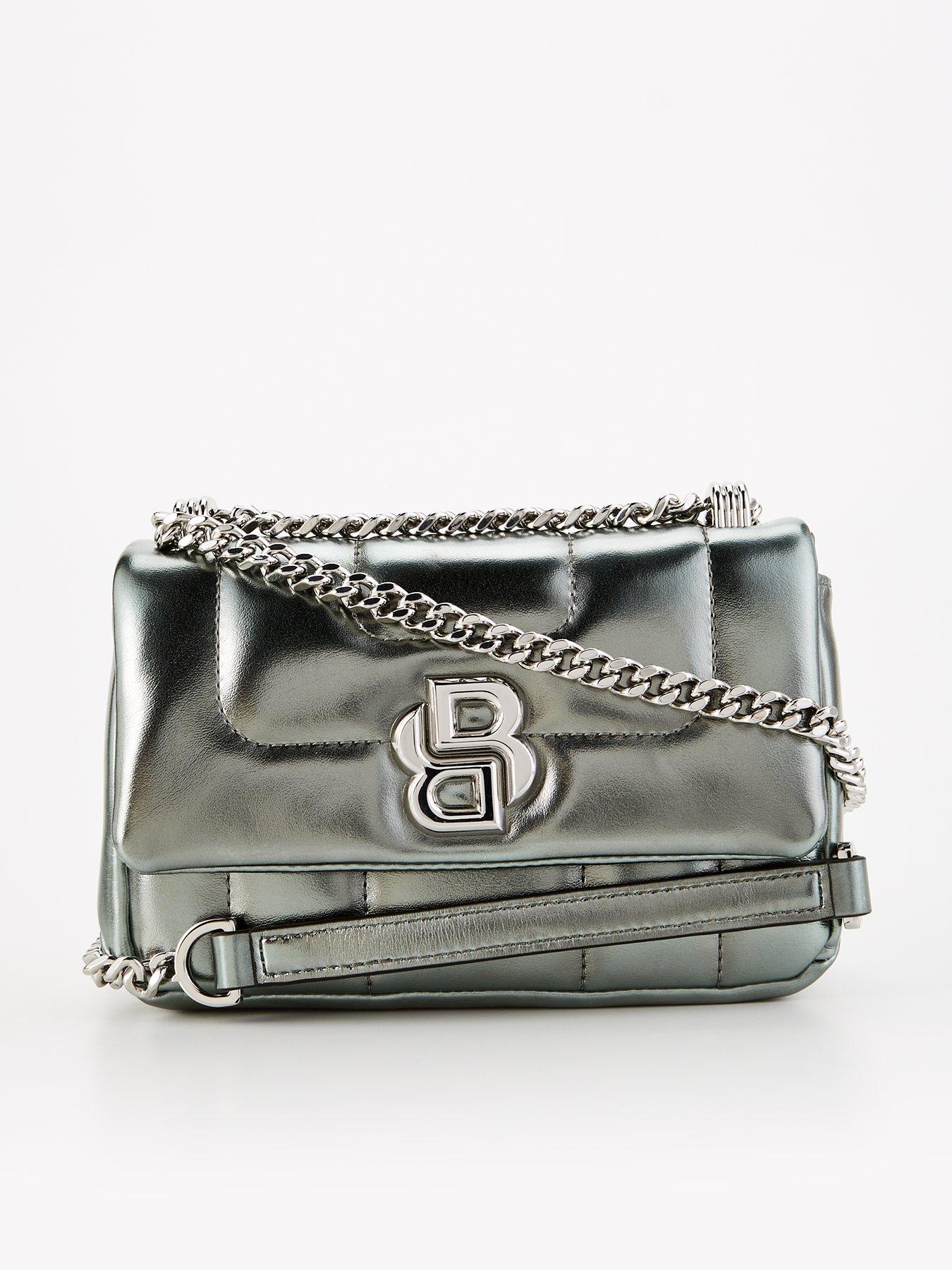 boss-icon-quilted-small-crossbody-silver