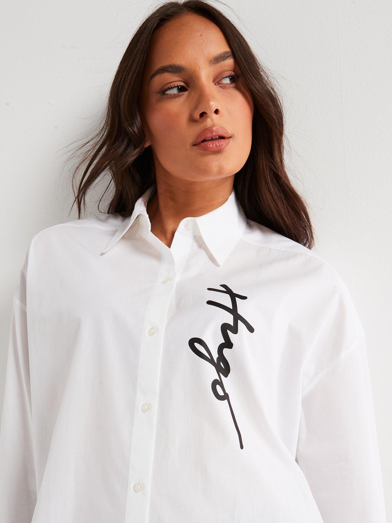 hugo-exifa-chest-logo-long-sleeve-shirt-whiteoutfit