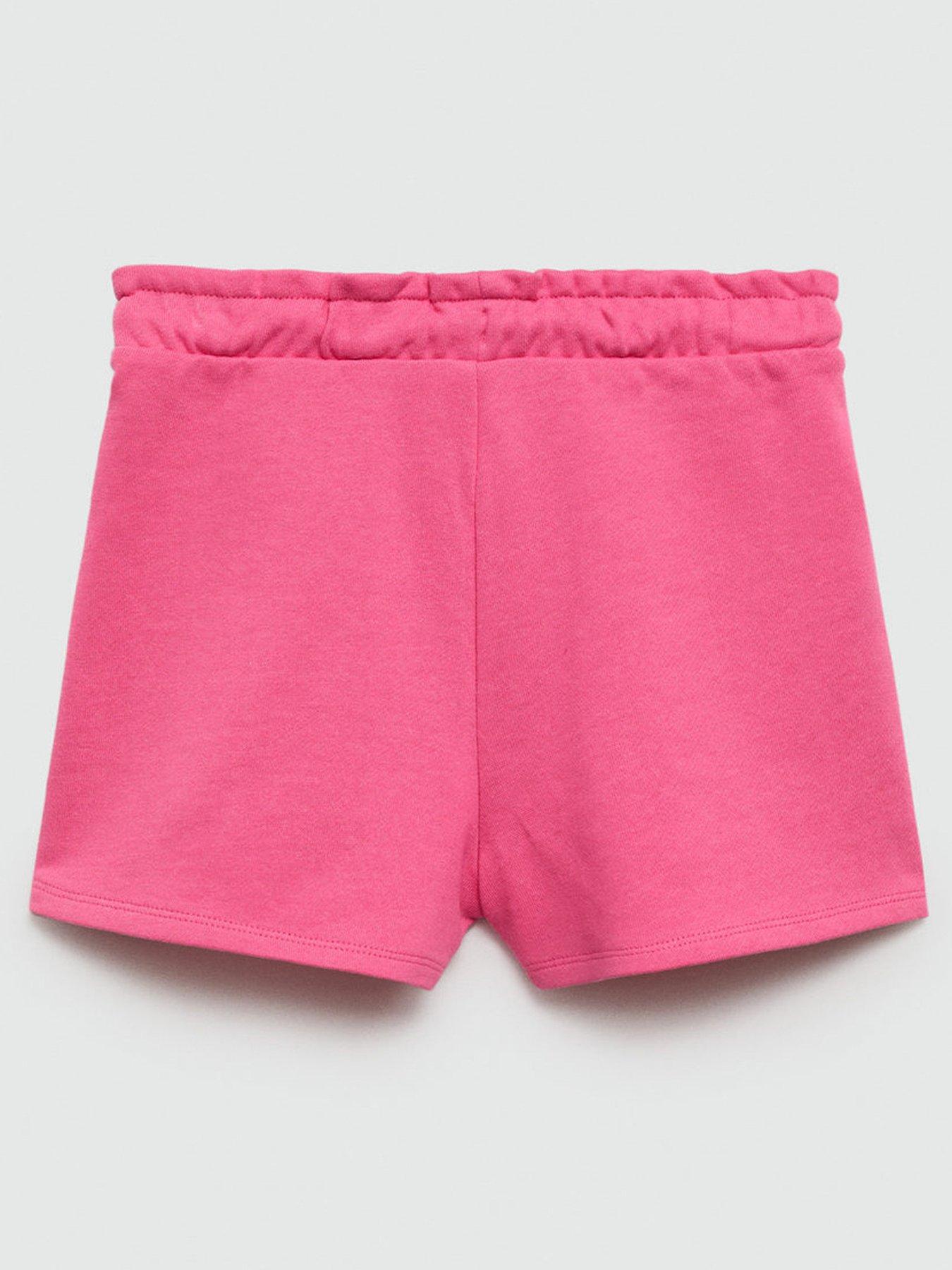 mango-girls-sweat-shorts-bright-pinkback