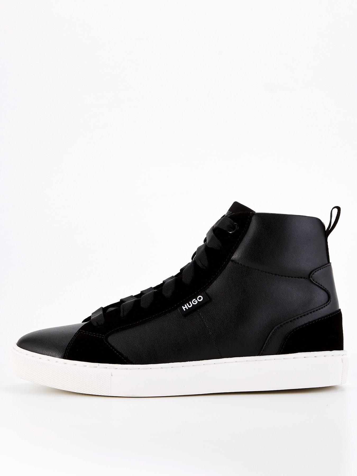 hugo-morrie-high-top-trainer-black