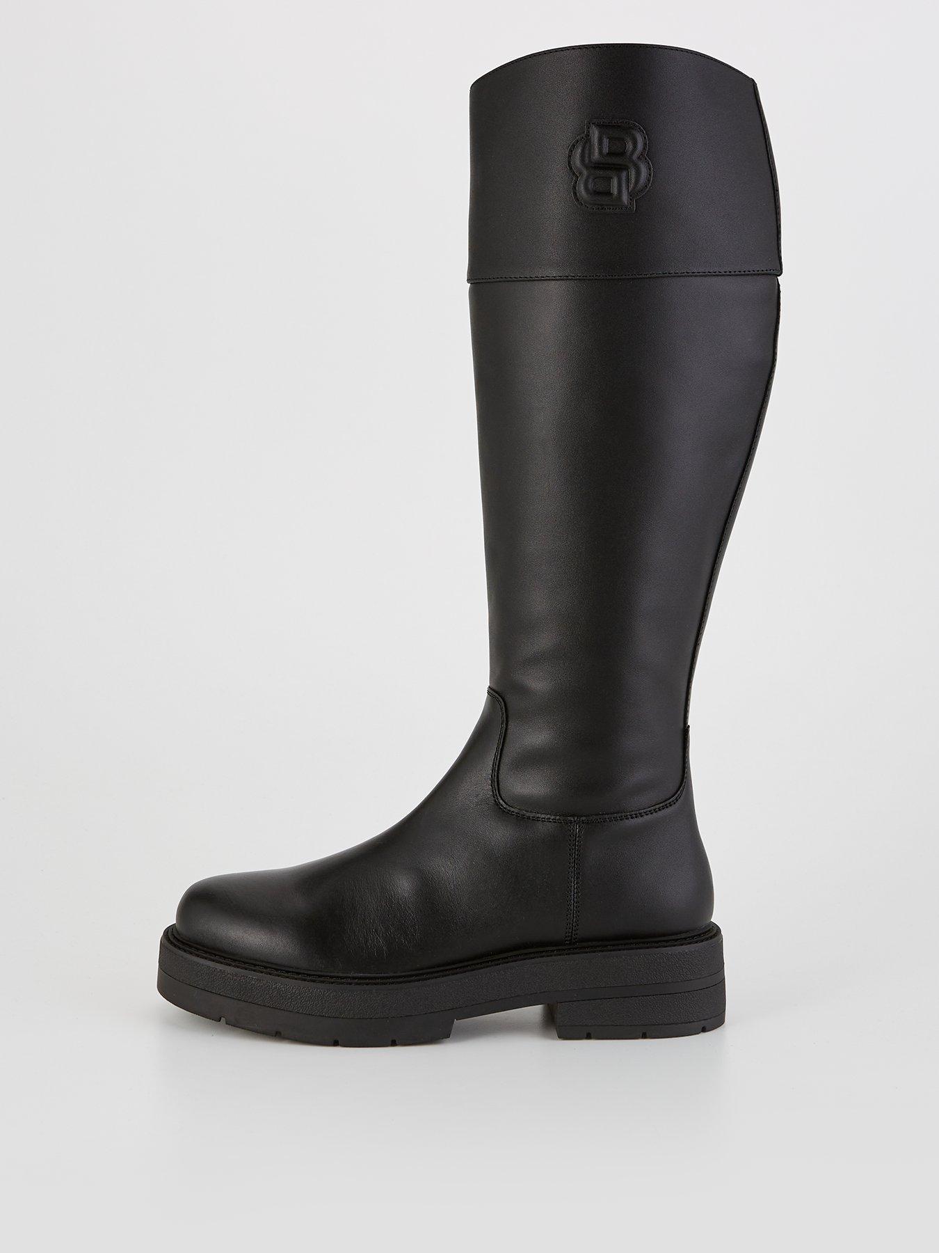 boss-rebby-leather-knee-high-boots-blackfront