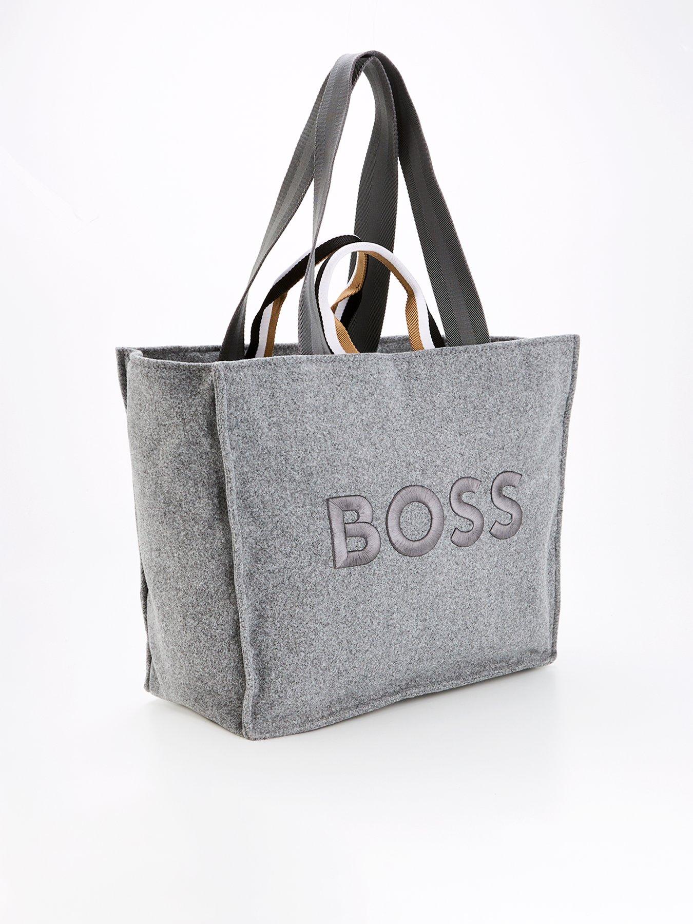 boss-deva-faux-wool-tote-greyback