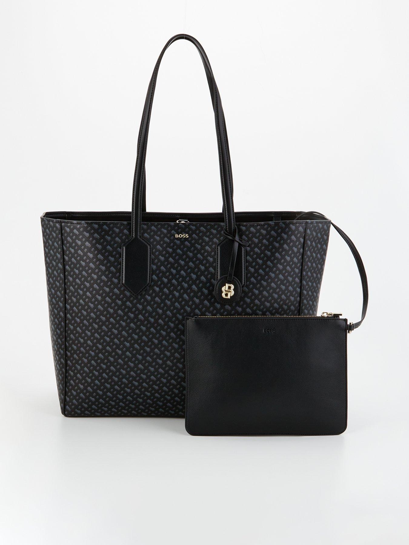 boss-liriel-monogram-shopper-black