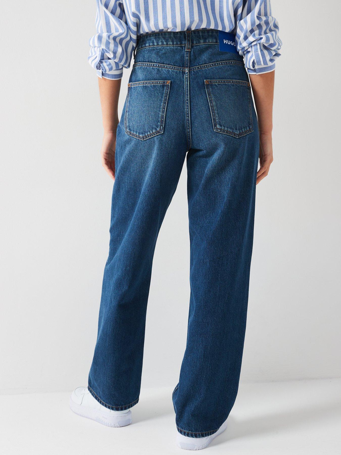 hugo-leni-straight-leg-denim-jean-bluestillFront