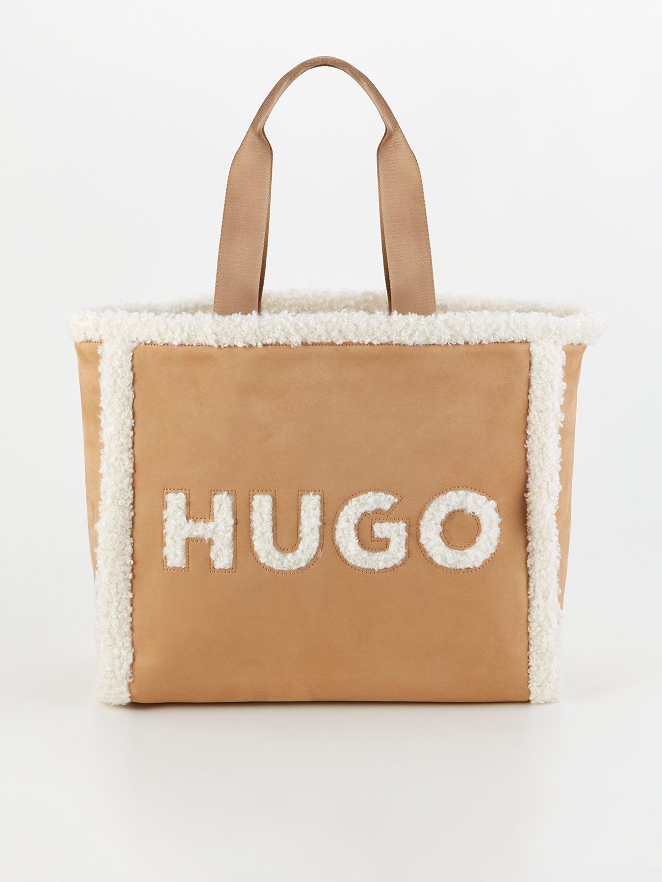 hugo-becky-lined-tote-beige