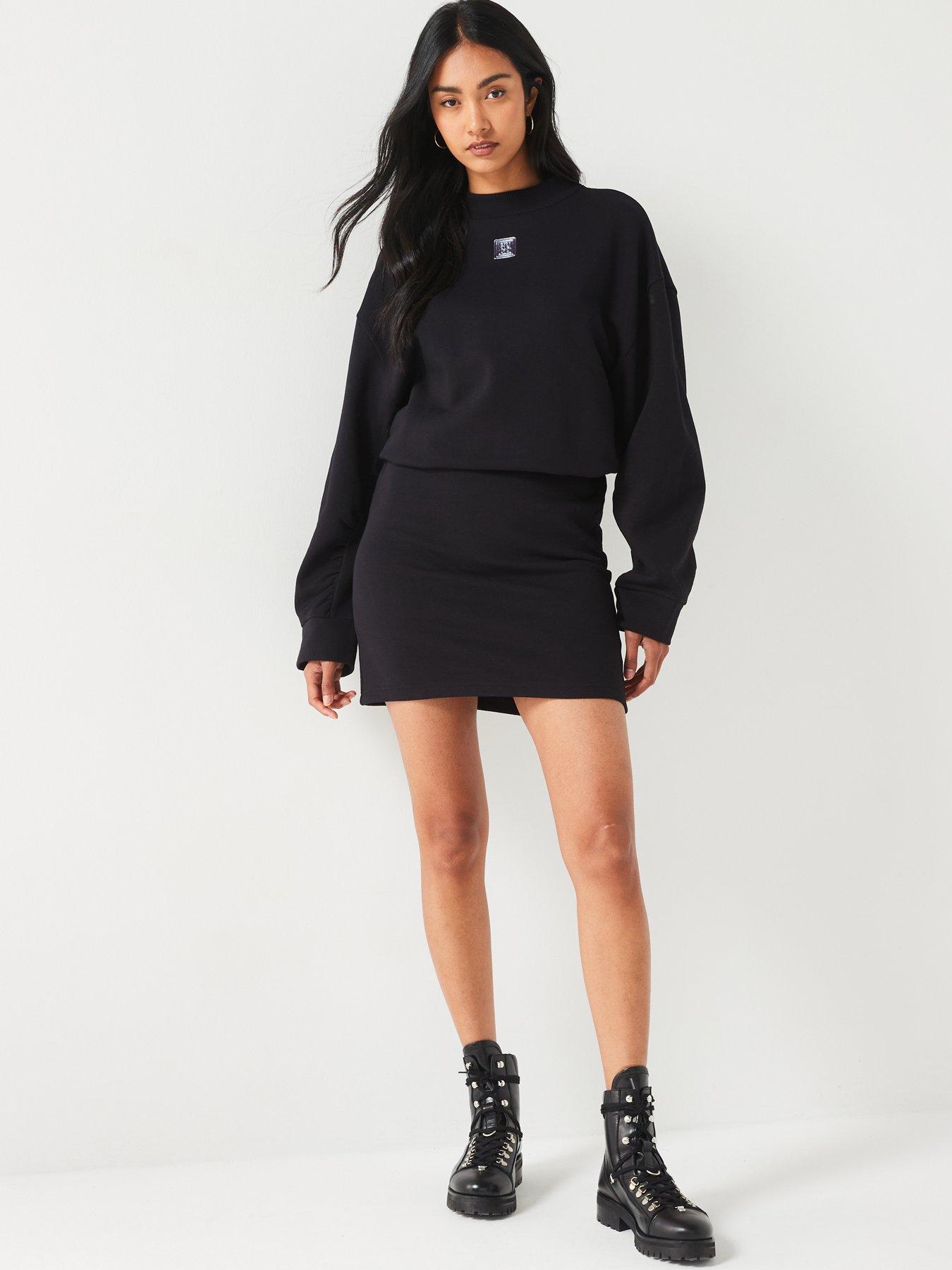 hugo-norrigan-long-sleeve-mini-dress-blackback