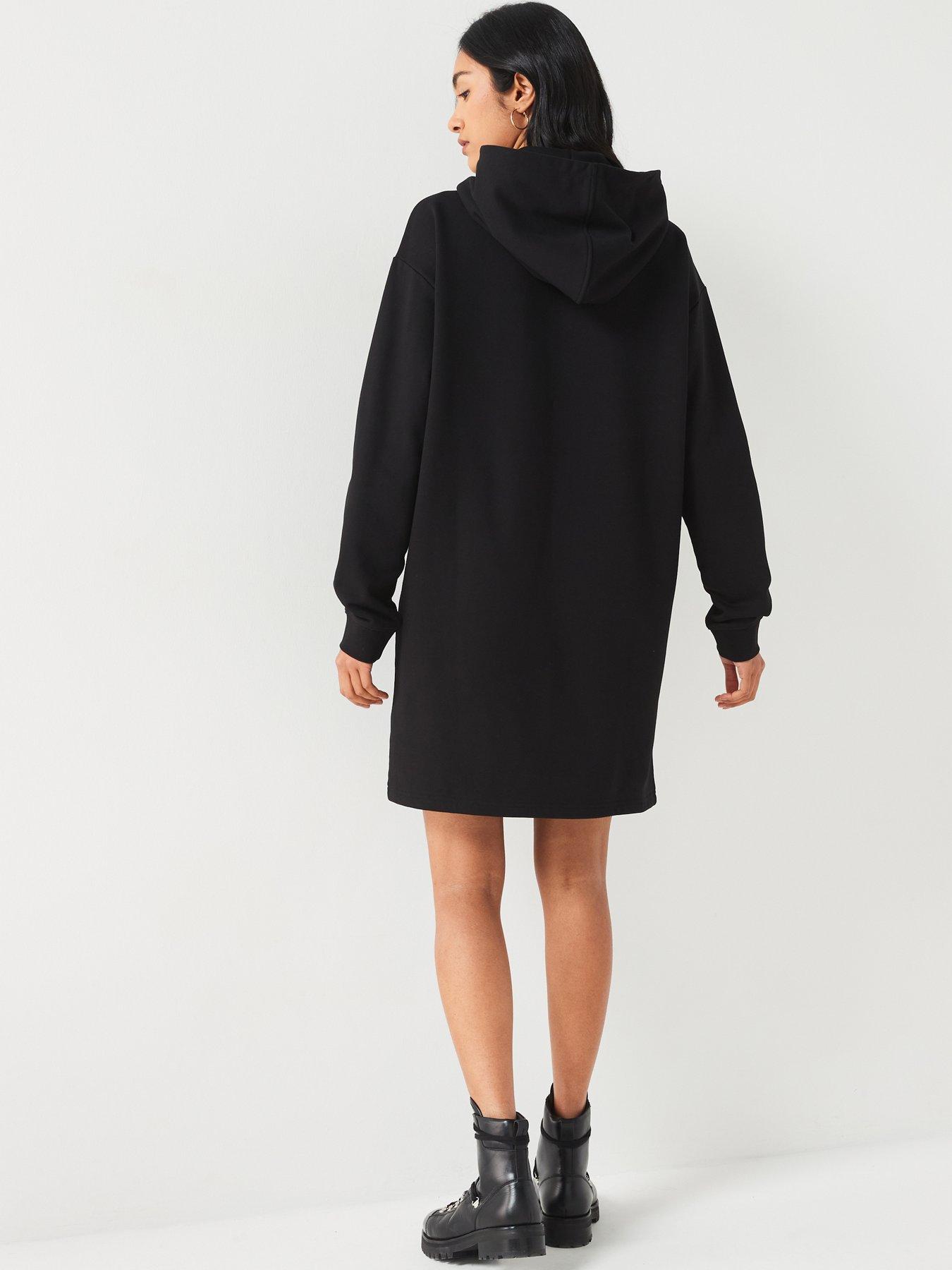 hugo-nevalia-sweat-dress-blackstillFront