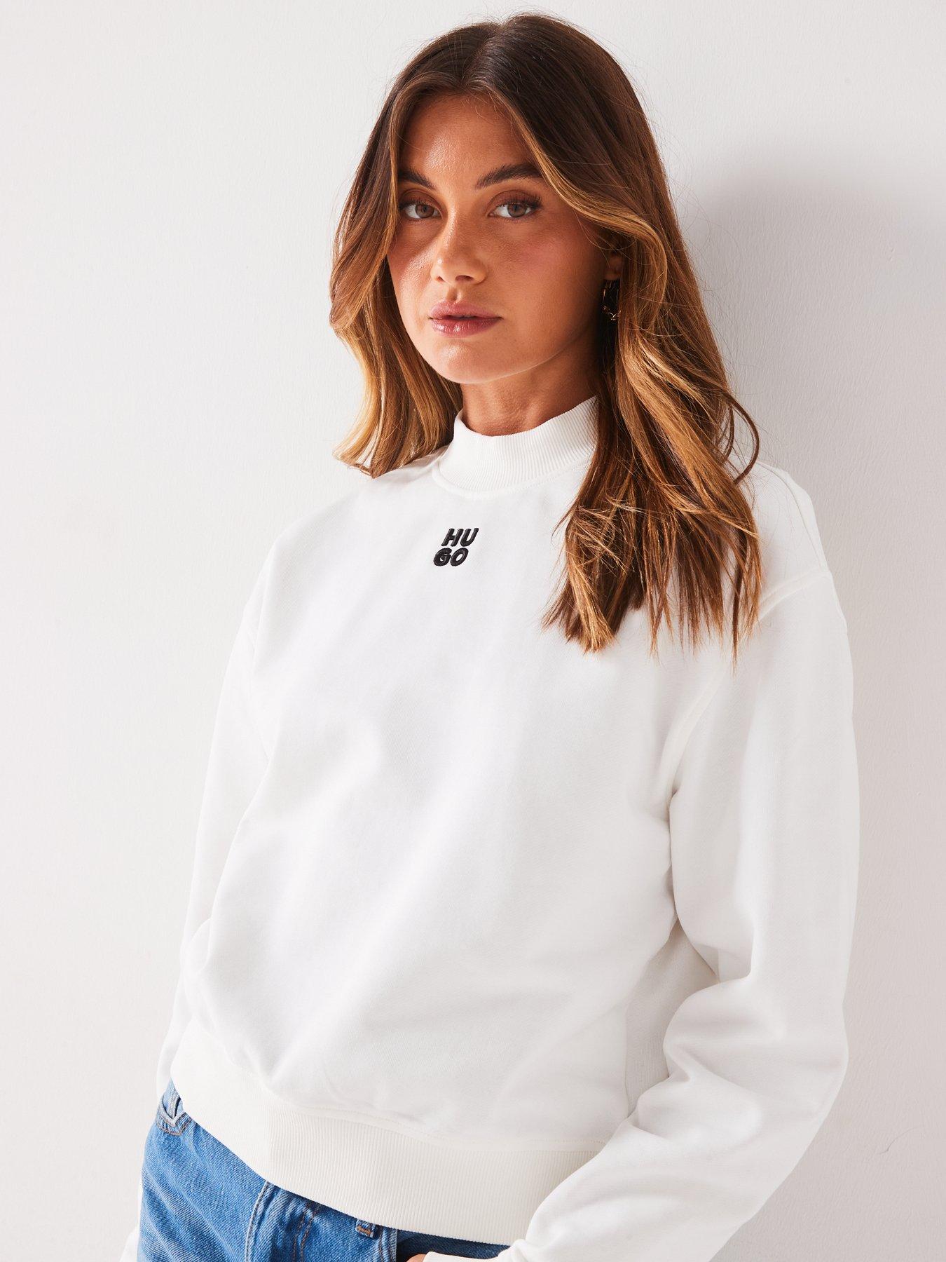 hugo-daxandria-crew-neck-stacked-logo-sweatshirt-whitedetail