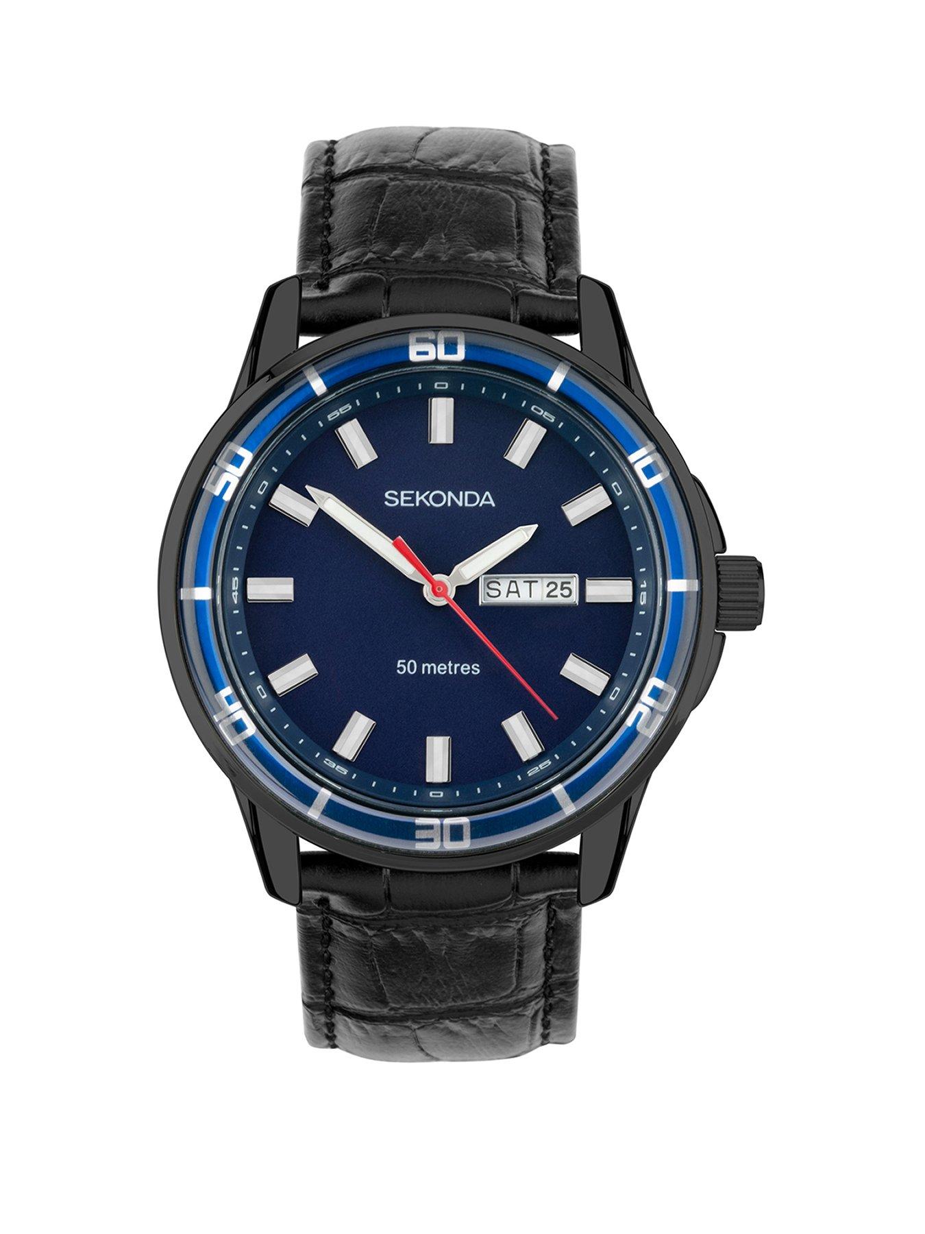 sekonda-midnight-black-leather-strapnbspanalogue-watch