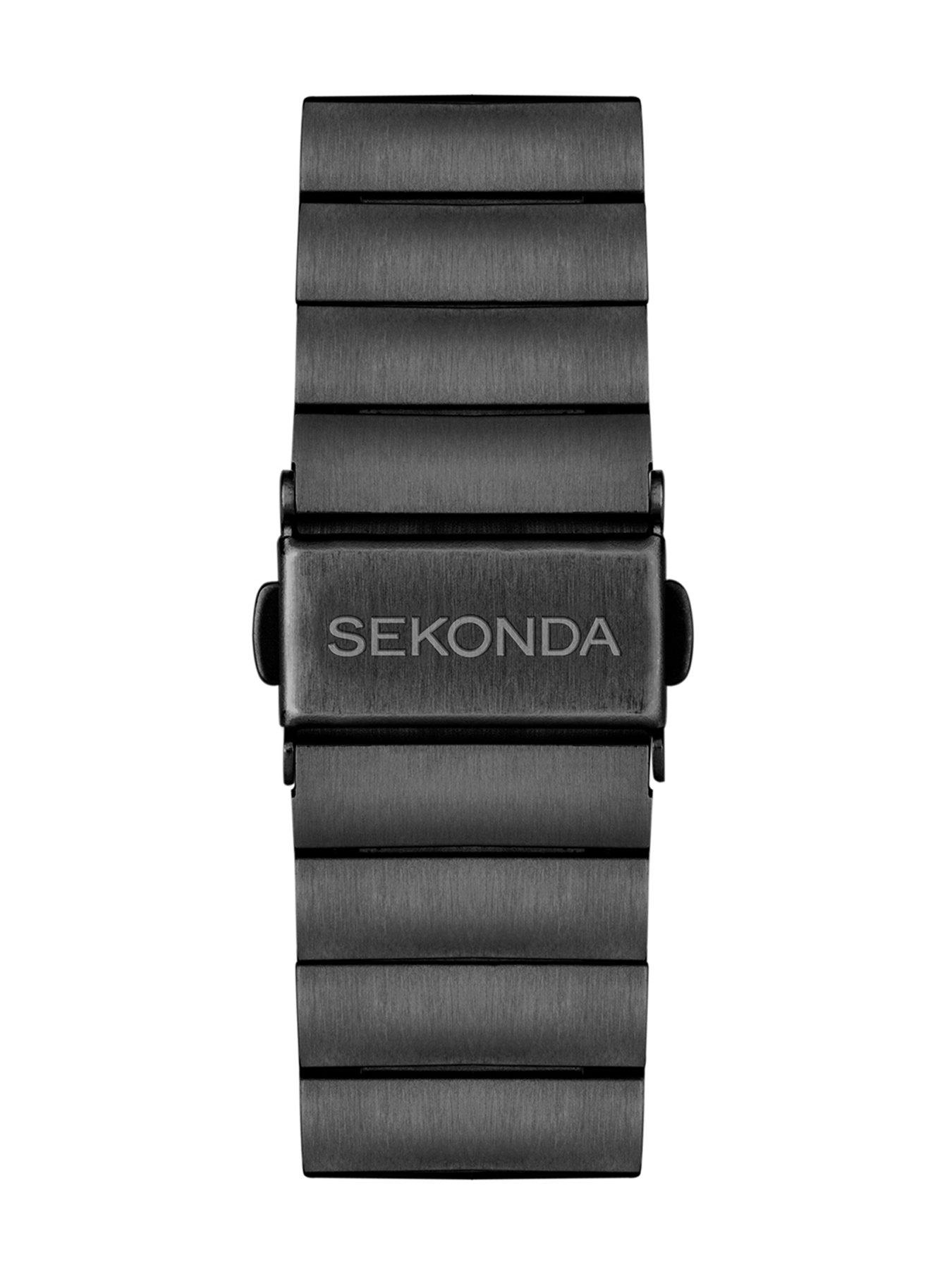 Image 6 of 7 of Sekonda Sekonda Unisex Motion Plus Black Stainless Steel Bracelet Smartwatch