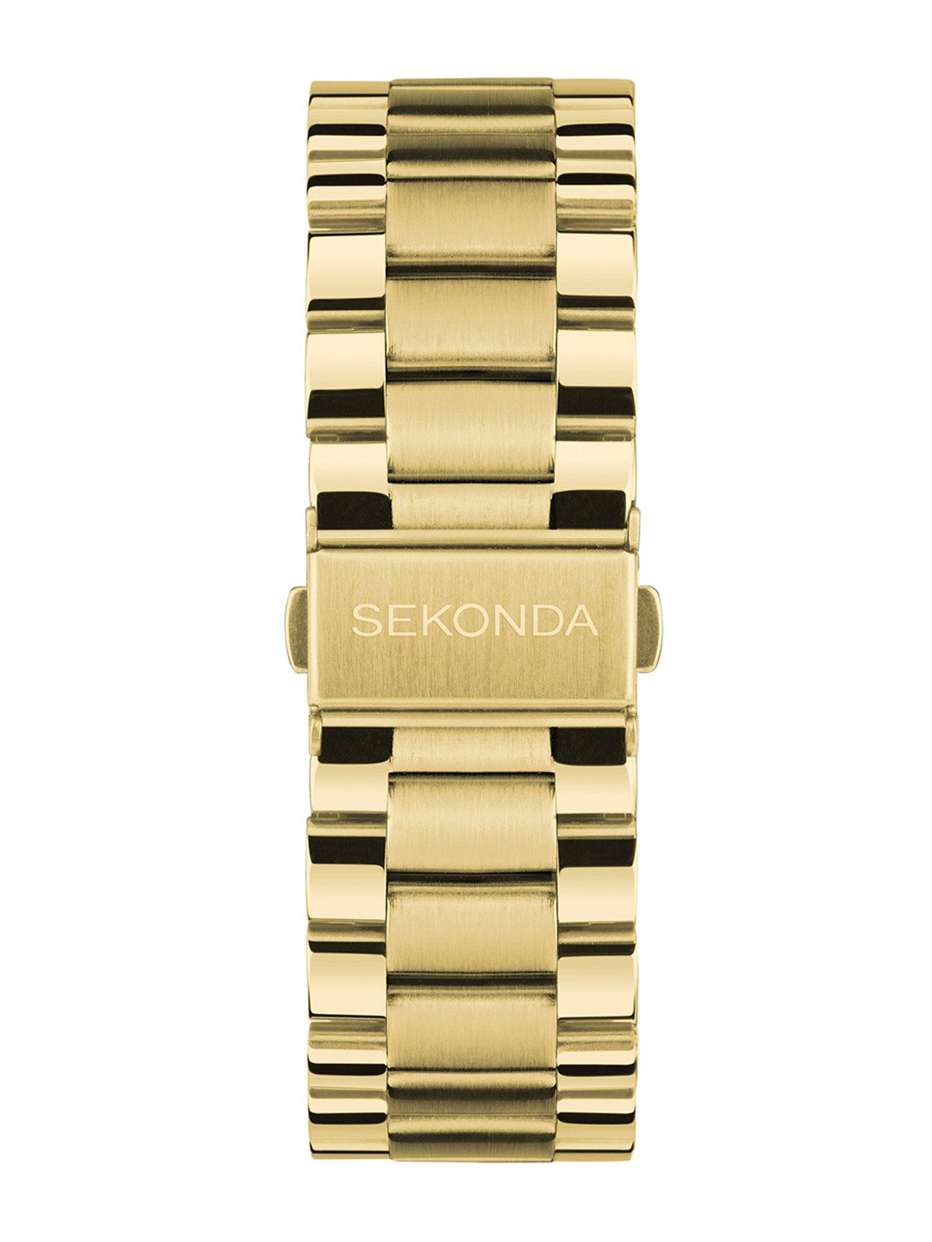 Image 6 of 7 of Sekonda Sekonda Mens Active Plus Gold Stainless Steel Bracelet Smartwatch