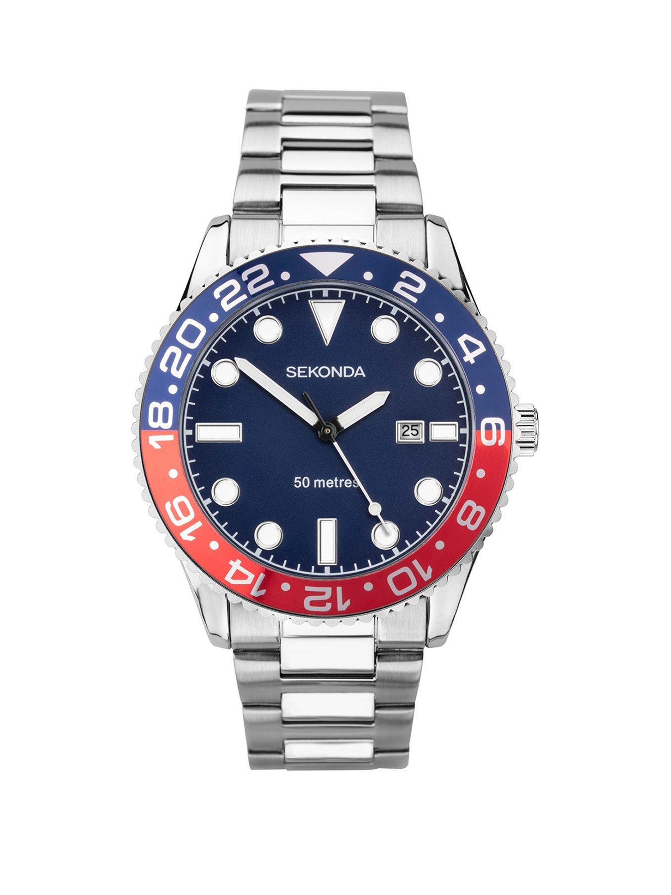 undefined Ocean Silver Stainless Steel Bracelet Analogue Watch