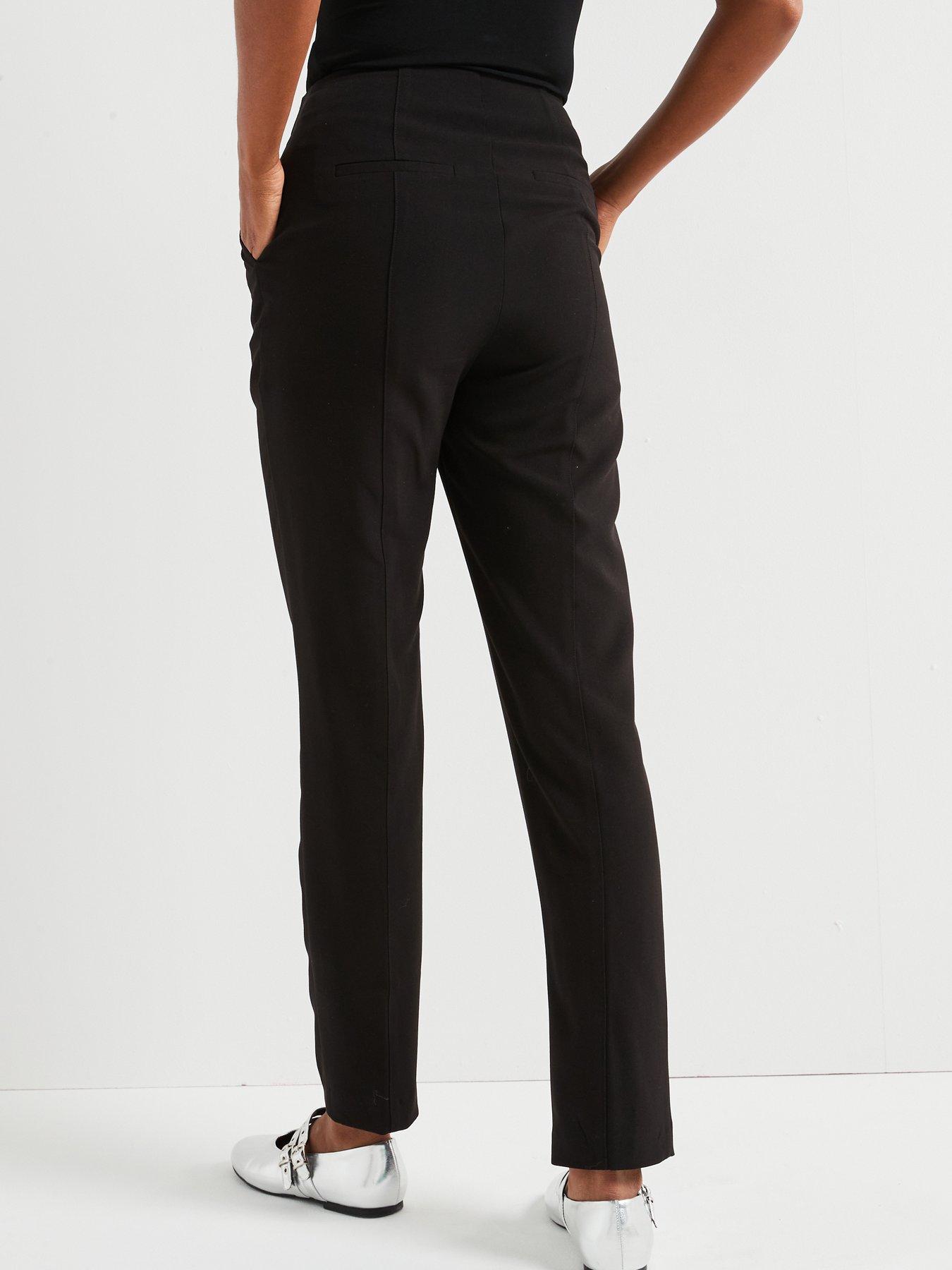 the-very-collection-seamed-slim-leg-formal-trouser-blackstillFront