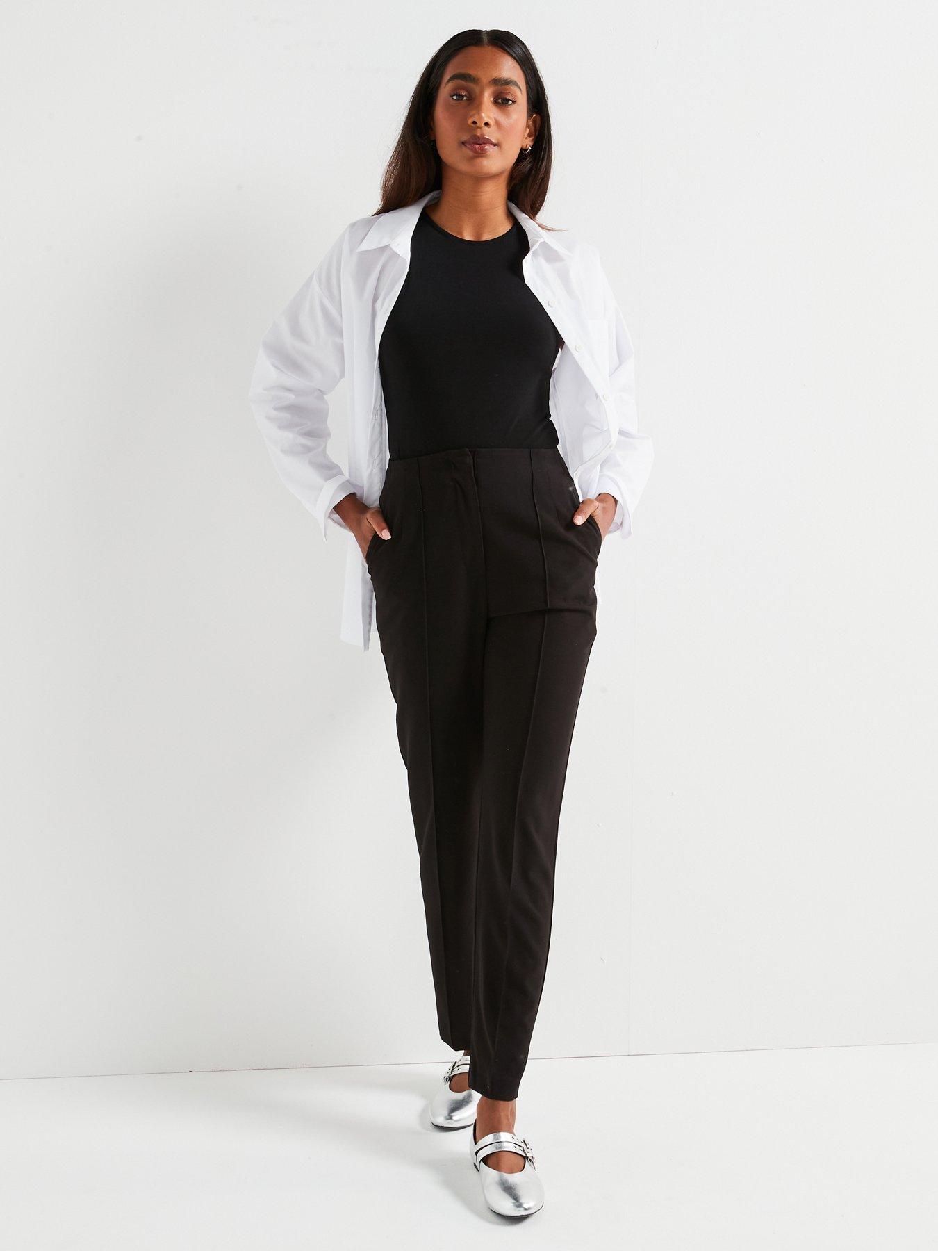 the-very-collection-seamed-slim-leg-formal-trouser-blackdetail