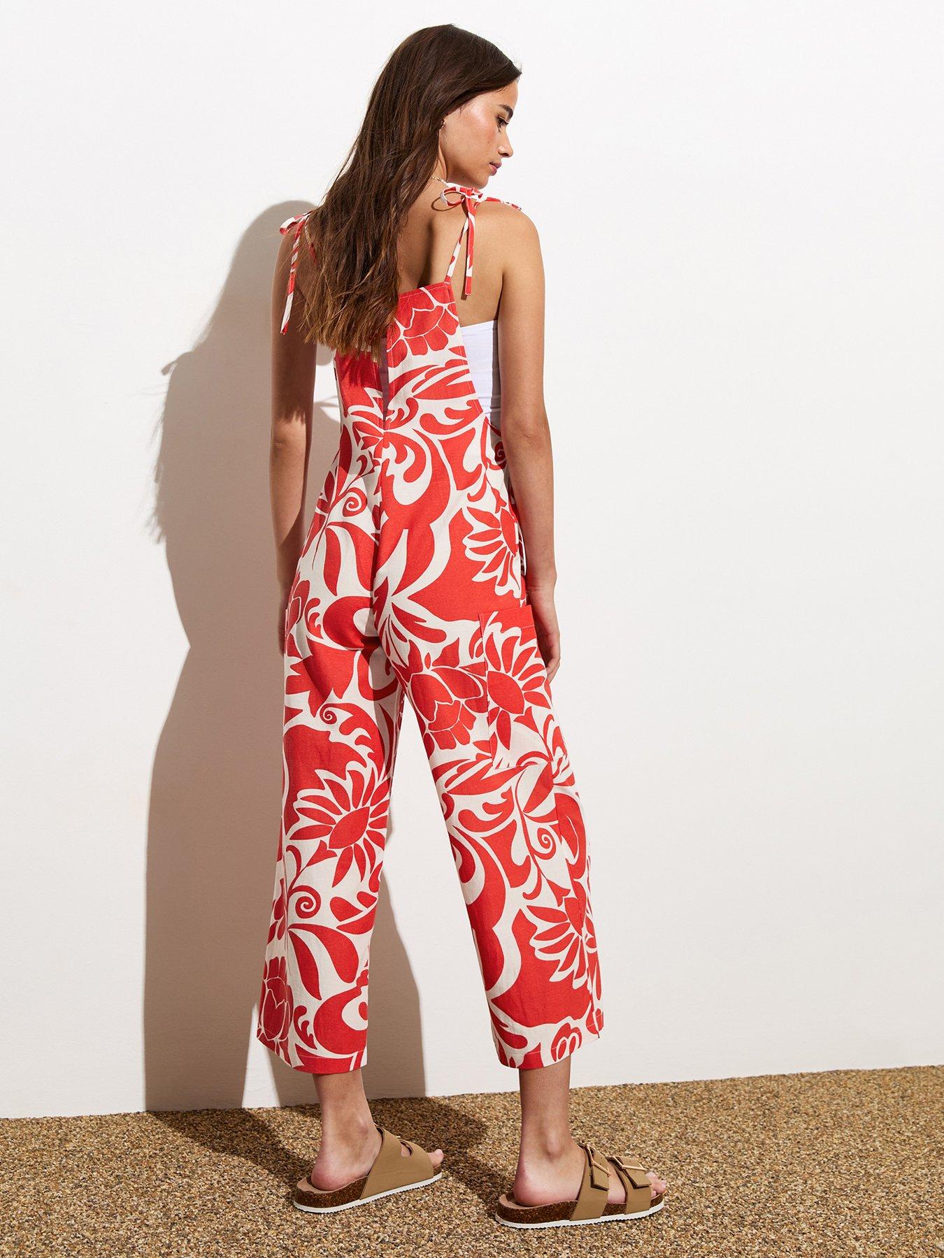 new-look-red-linen-blend-abstract-print-strappy-jumpsuitstillFront