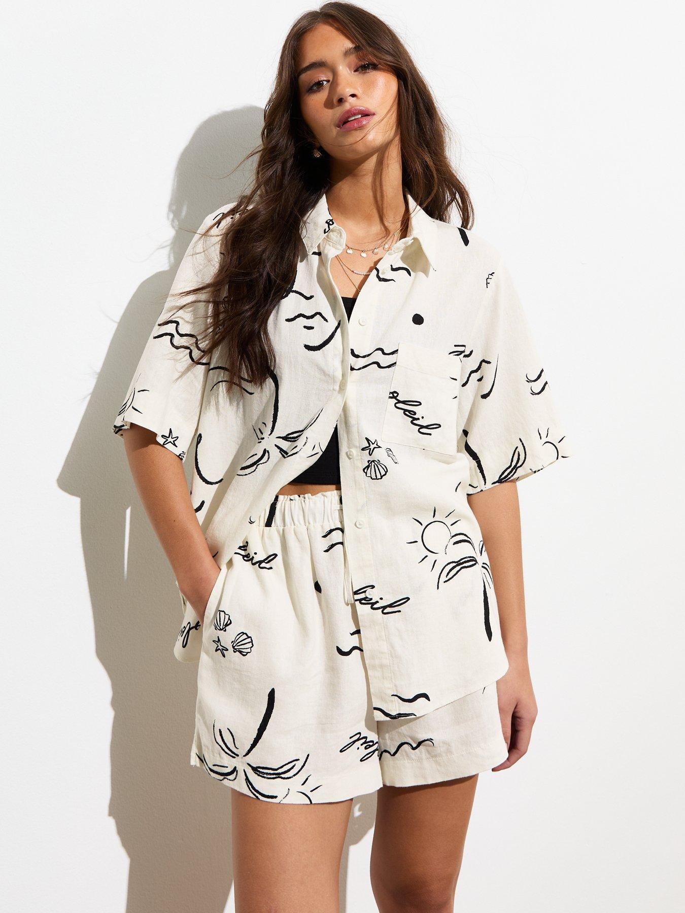 new-look-off-white-linen-blend-tropical-print-short-sleeved-shirt