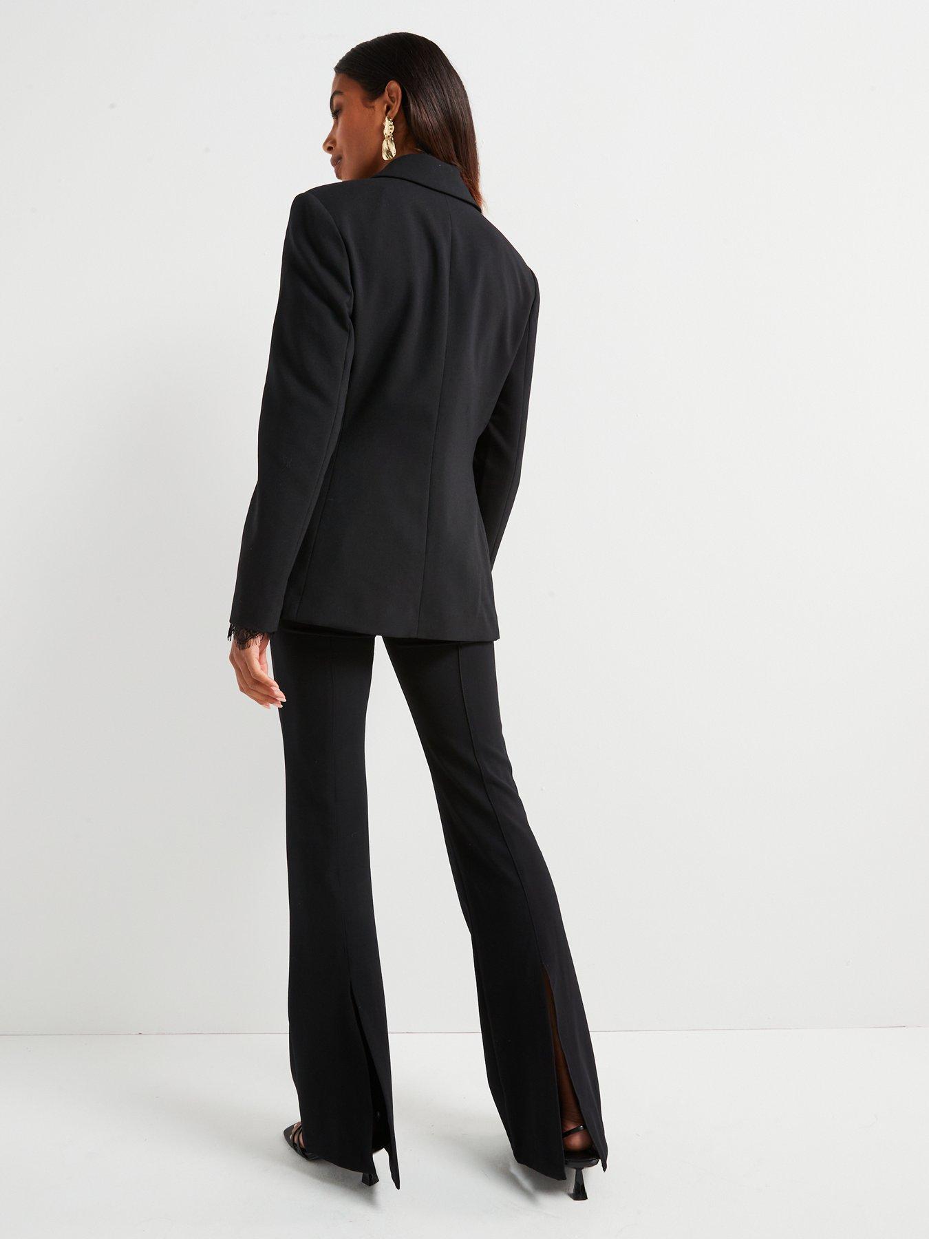 v-by-very-x-carol-byrnenbsplace-trim-cinched-waist-blazer-blackdetail