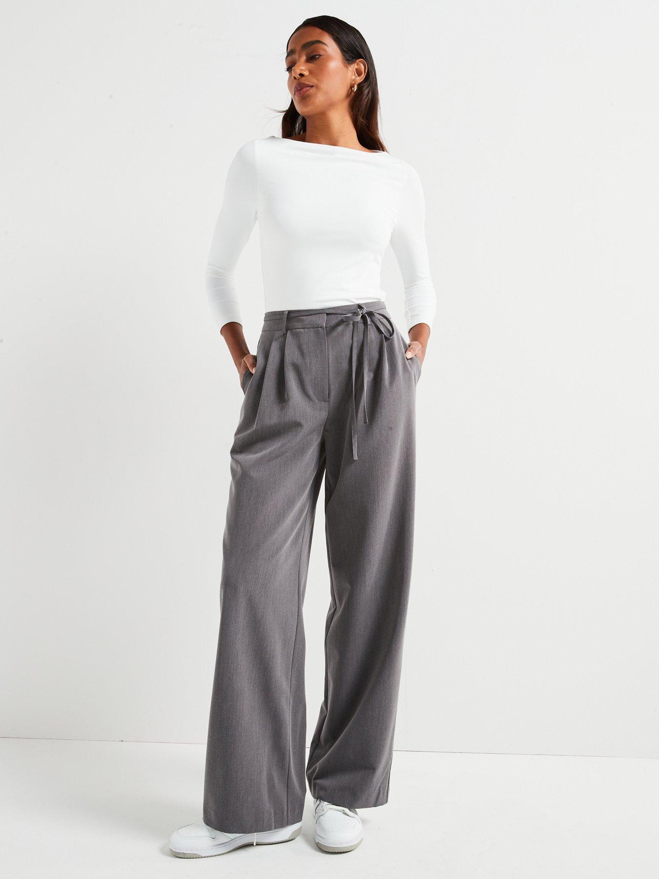 v-by-very-tie-side-waist-wide-leg-trouser-charcoaldetail