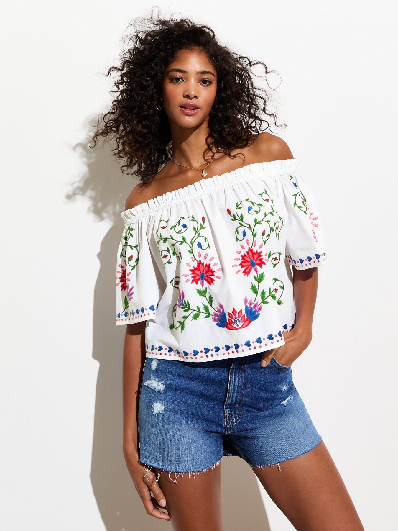 new-look-white-cotton-tropical-embroidered-off-the-shoulder-top