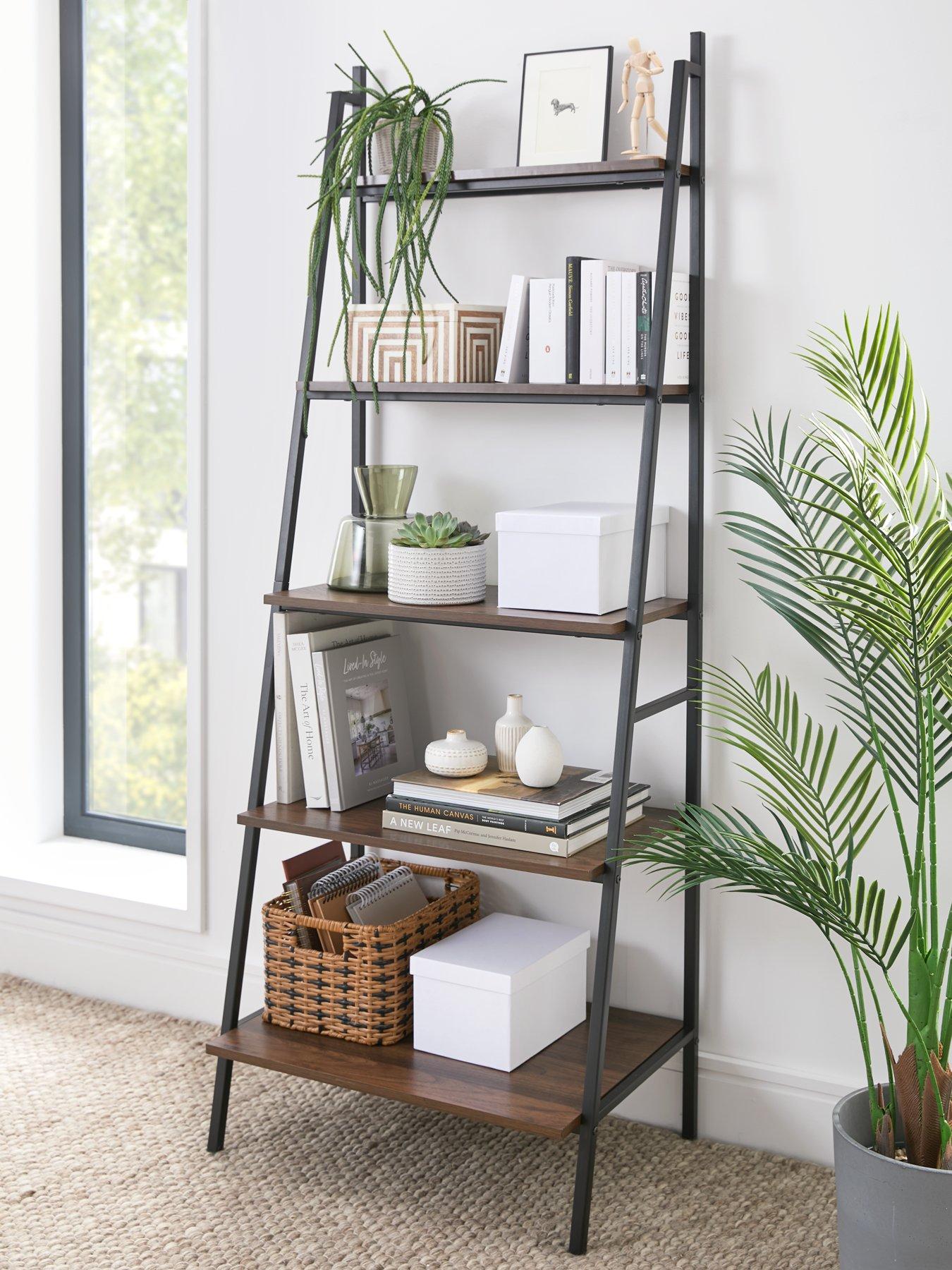 very-home-otis-5-tier-open-ladder-shelf-unit-fsc-certified