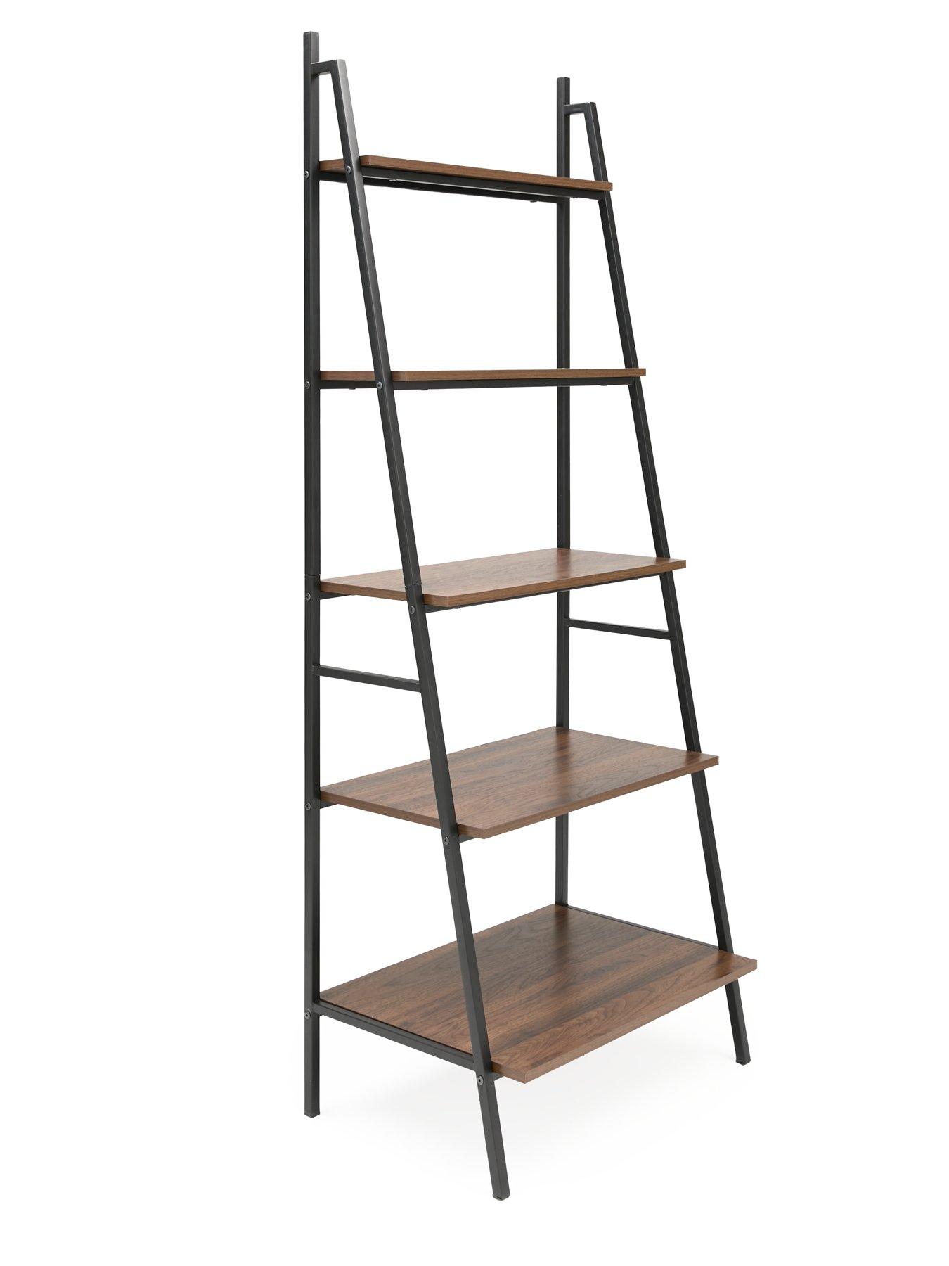 very-home-otis-5-tier-open-ladder-shelf-unit-fsc-certifiedback