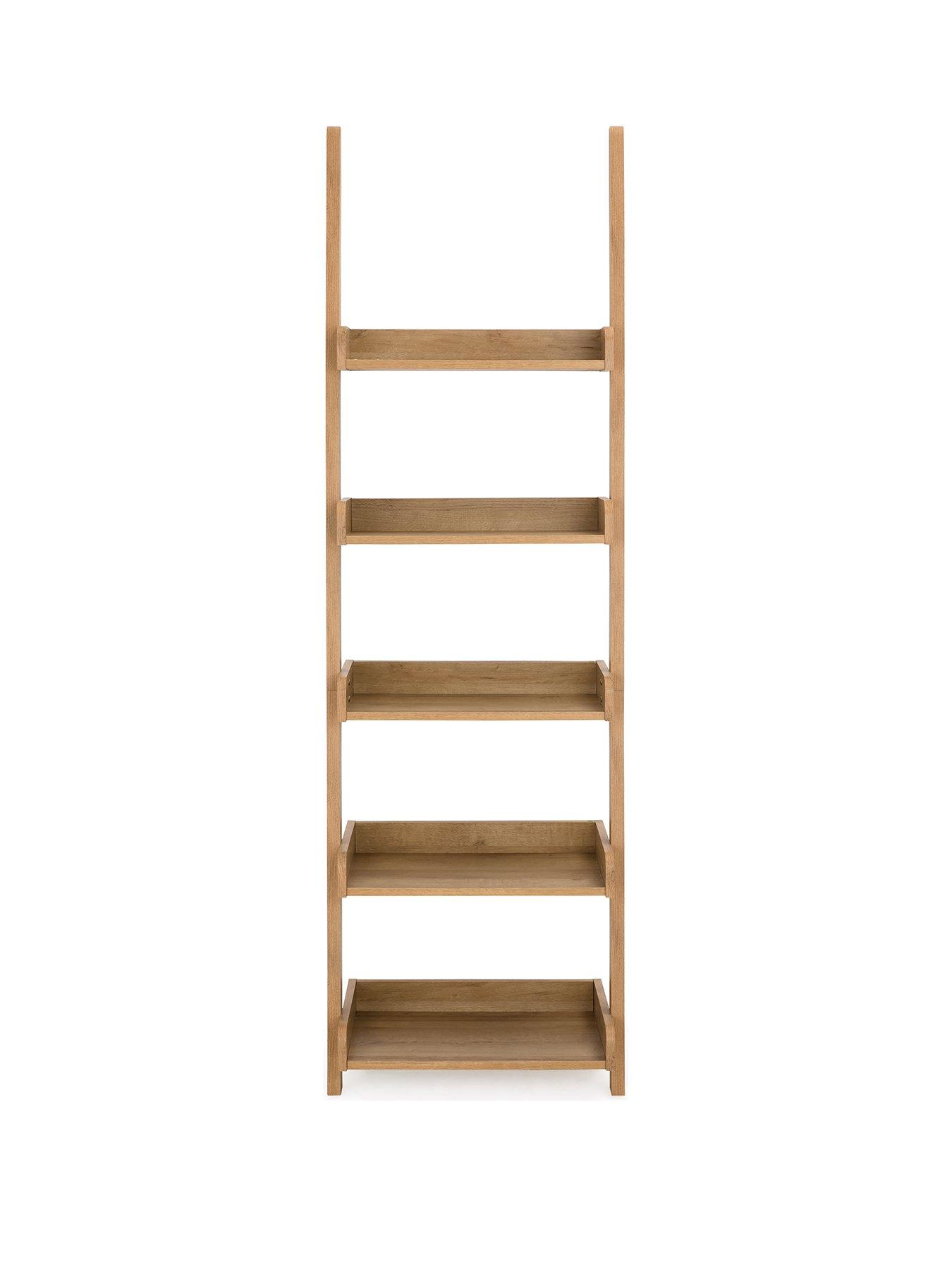 very-home-rebel-ladder-shelf-oak-fsc-certifiedstillFront