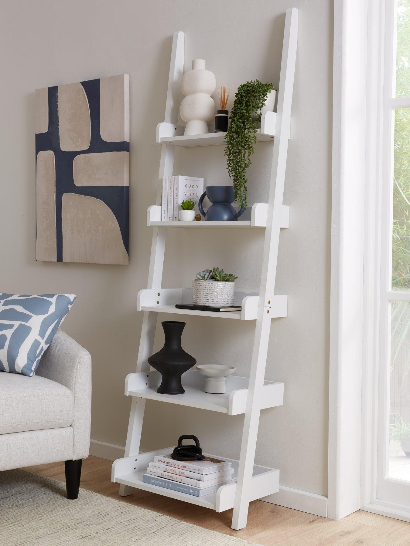 very-home-rebel-ladder-shelf-whitenbsp--fsc-certified