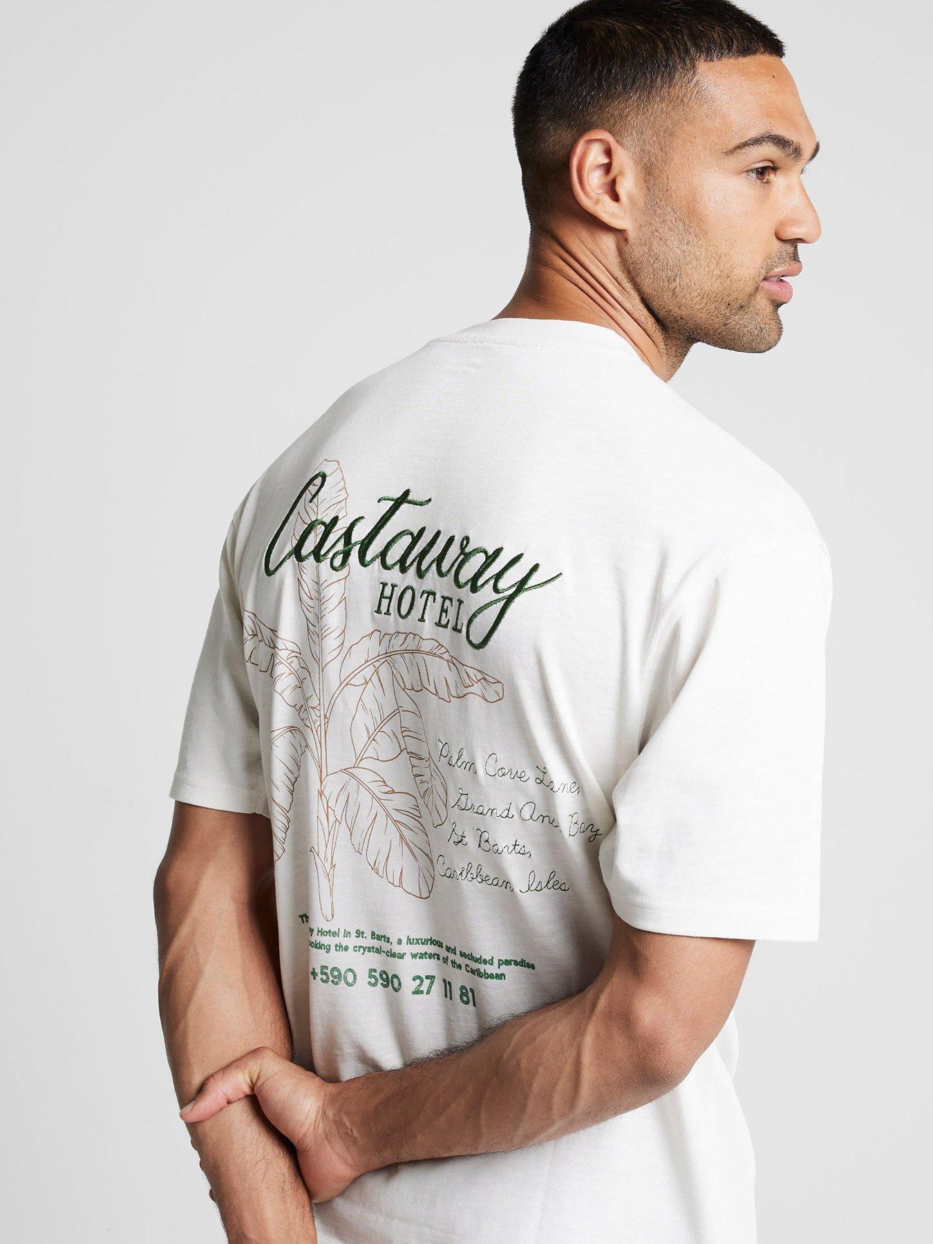 river-island-short-sleeve-regular-fit-castaway-leaf-slub-t-shirt-cream