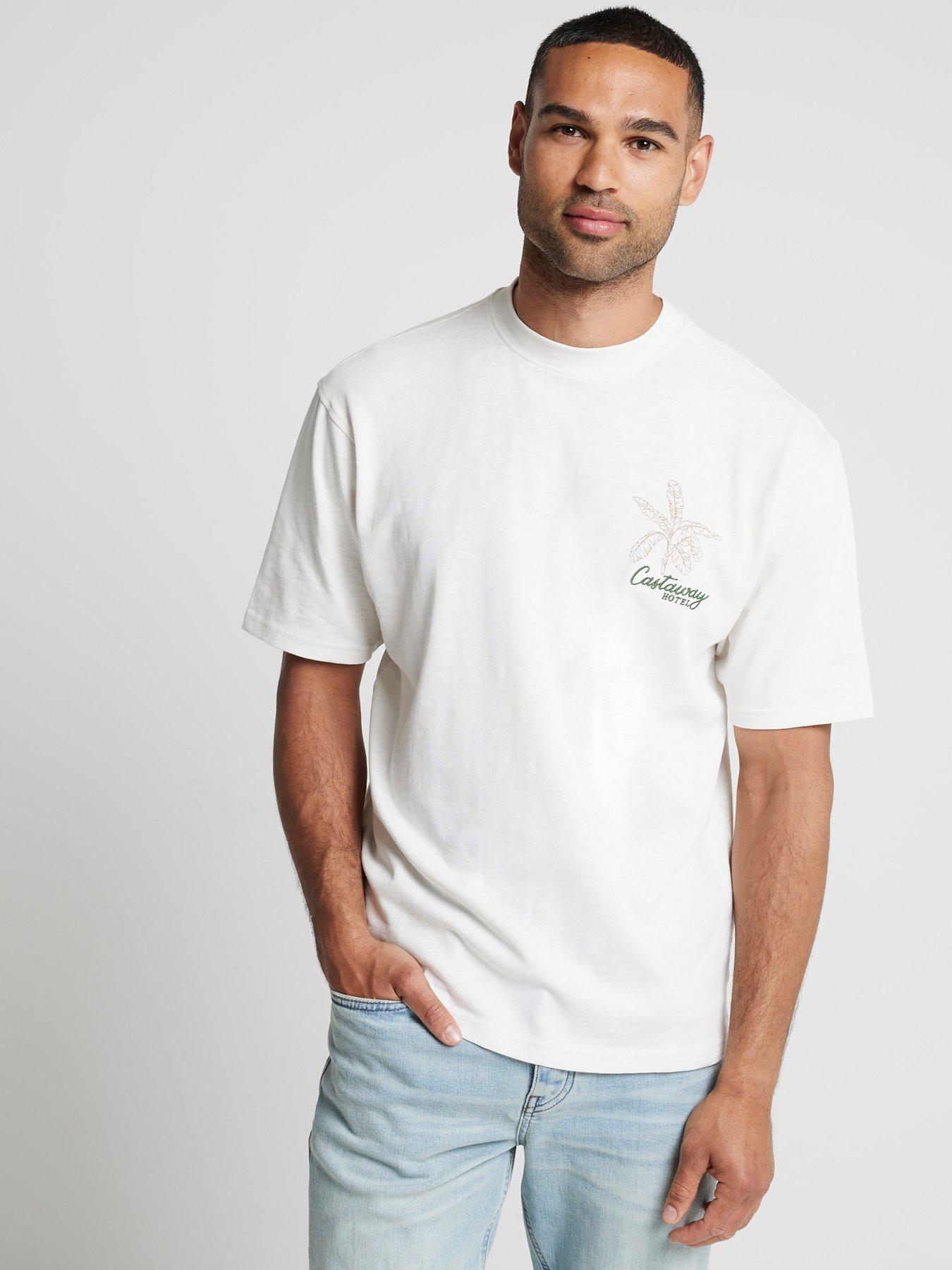 river-island-short-sleeve-regular-fit-castaway-leaf-slub-t-shirt-creamstillFront