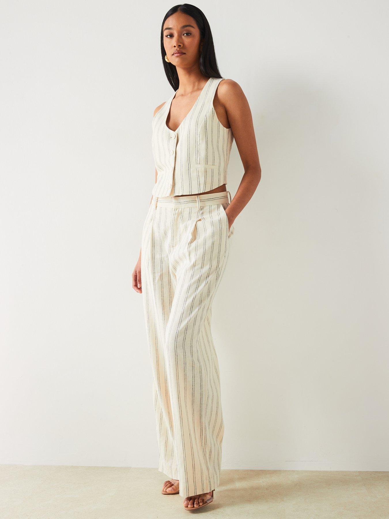 mango-linen-mix-striped-print-sleeveless-waistcoatback