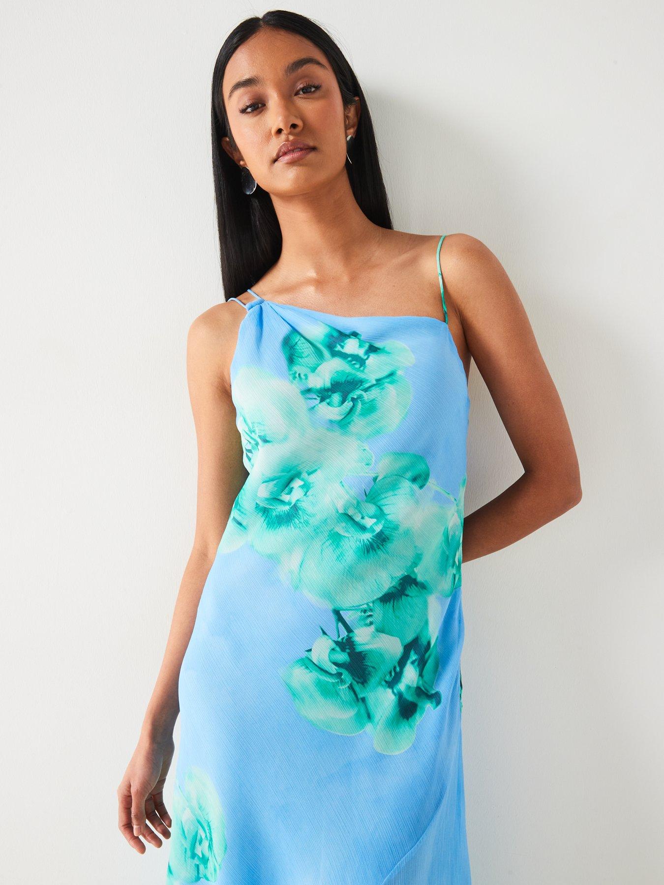 mango-floral-print-asymmetric-midaxi-dress-blueoutfit