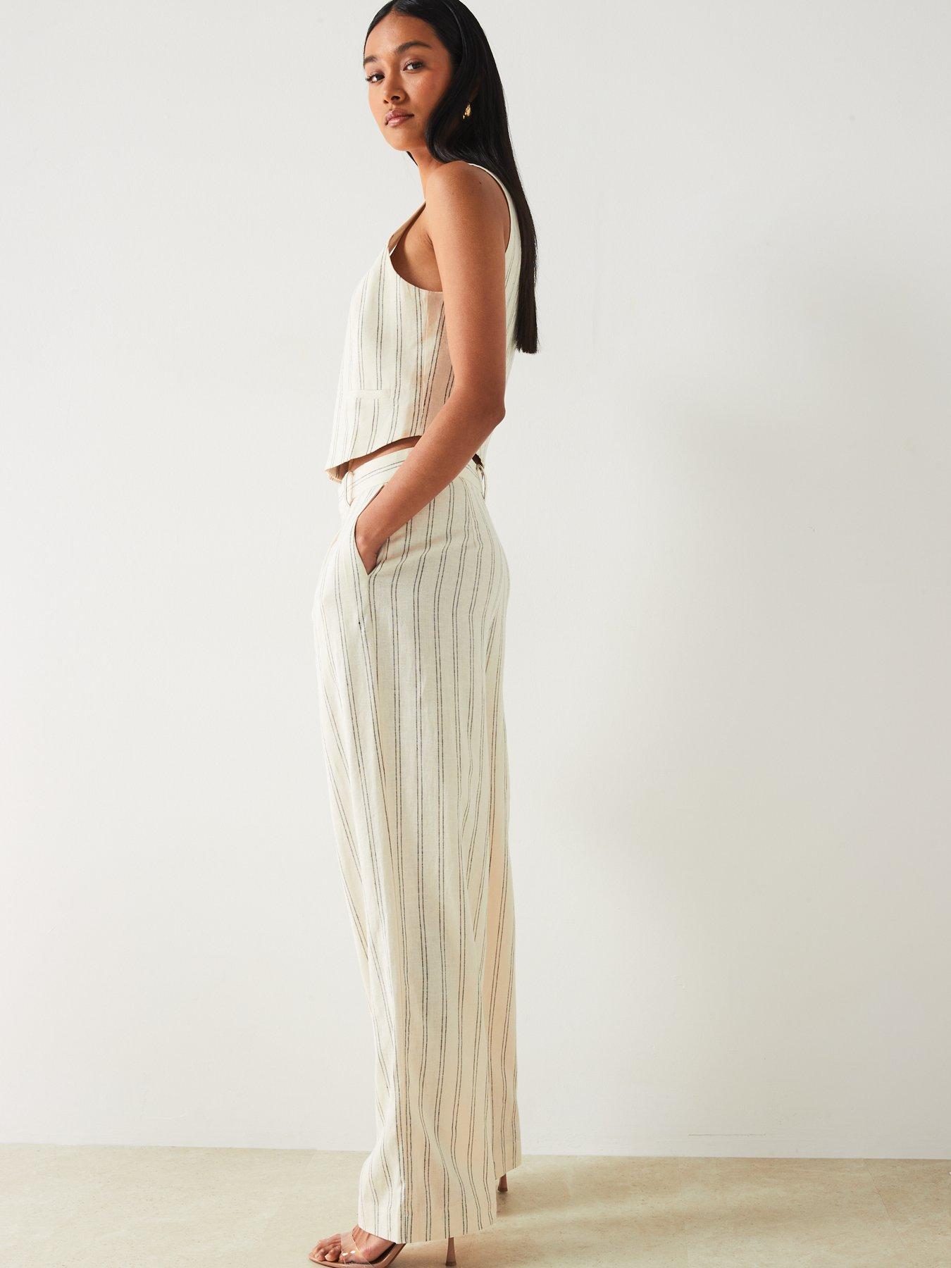 mango-linen-mix-stripe-wide-leg-trouserdetail