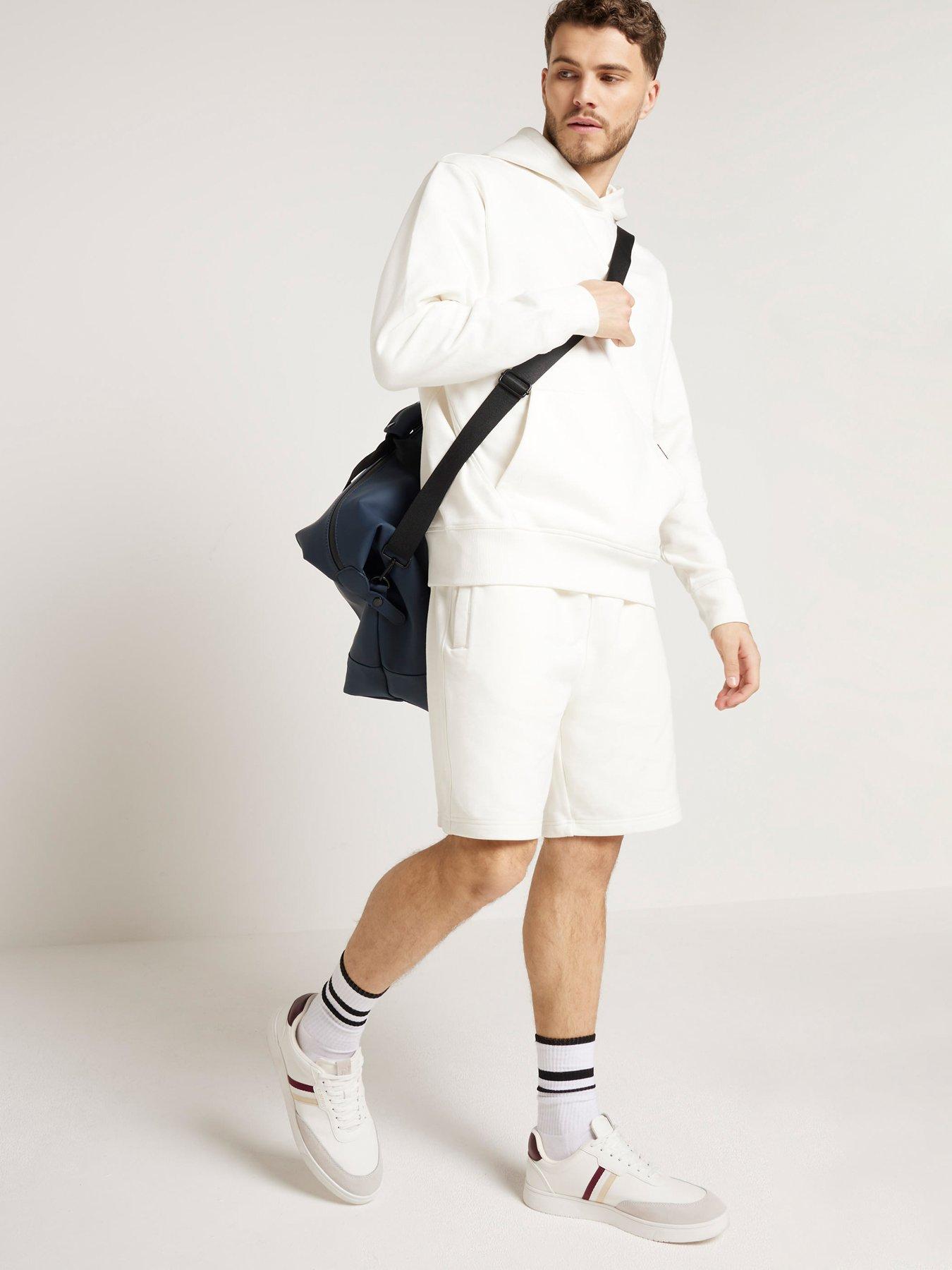 river-island-river-island-ecru-essential-loopback-hoodieoutfit