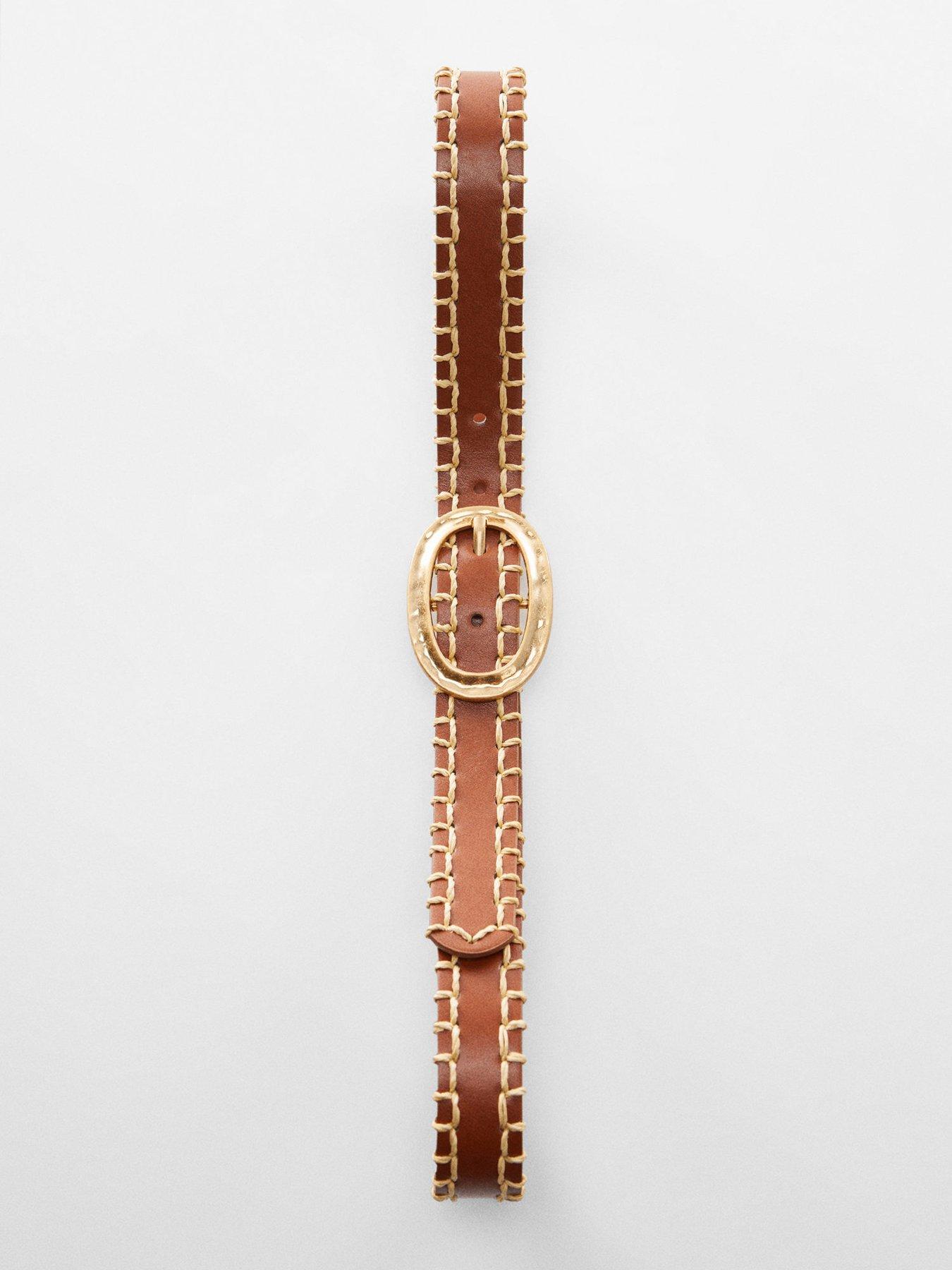 mango-brown-faux-leather-with-gold-bucklestillFront