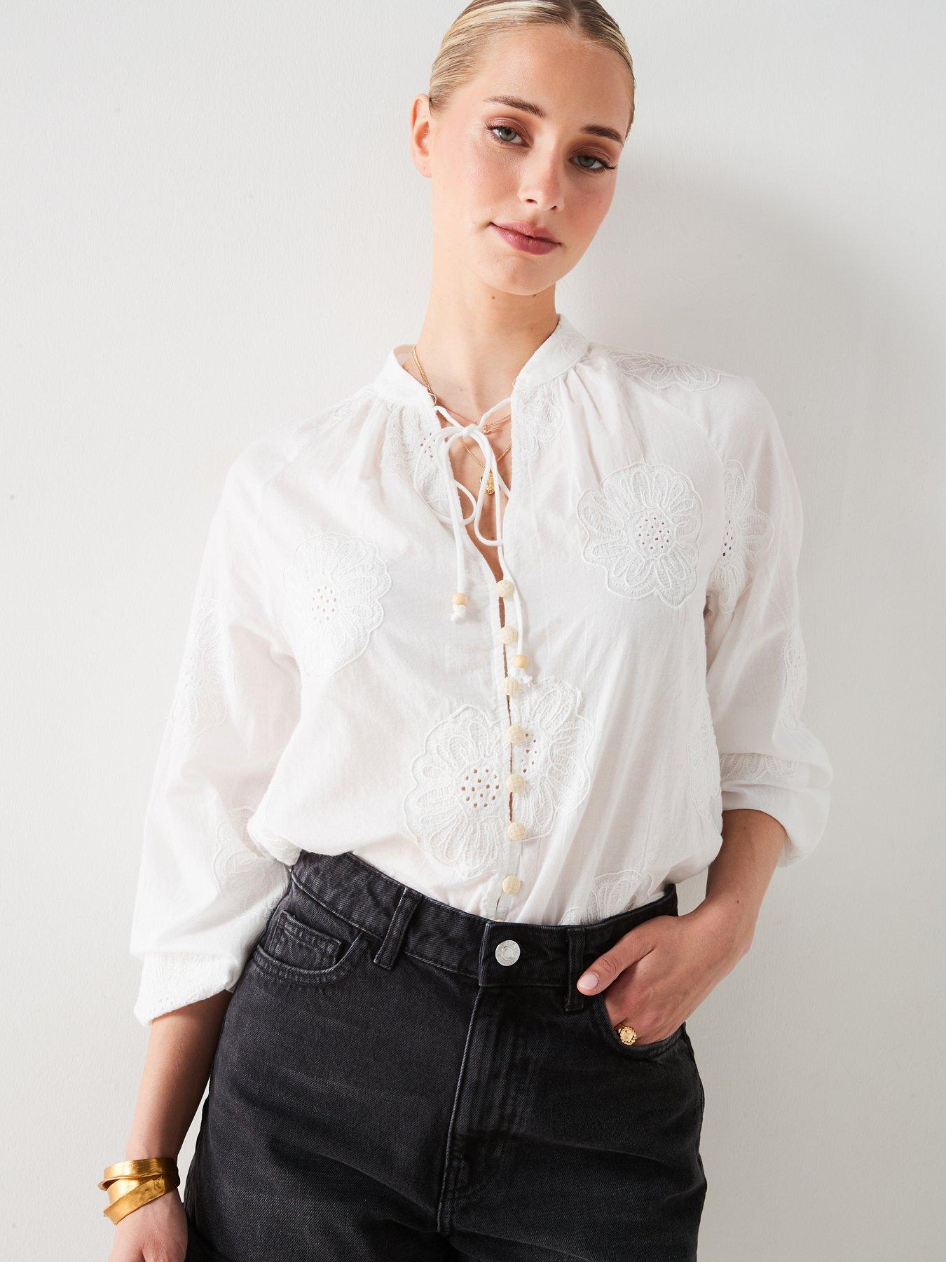 mango-floral-embroidered-blouse-with-bow