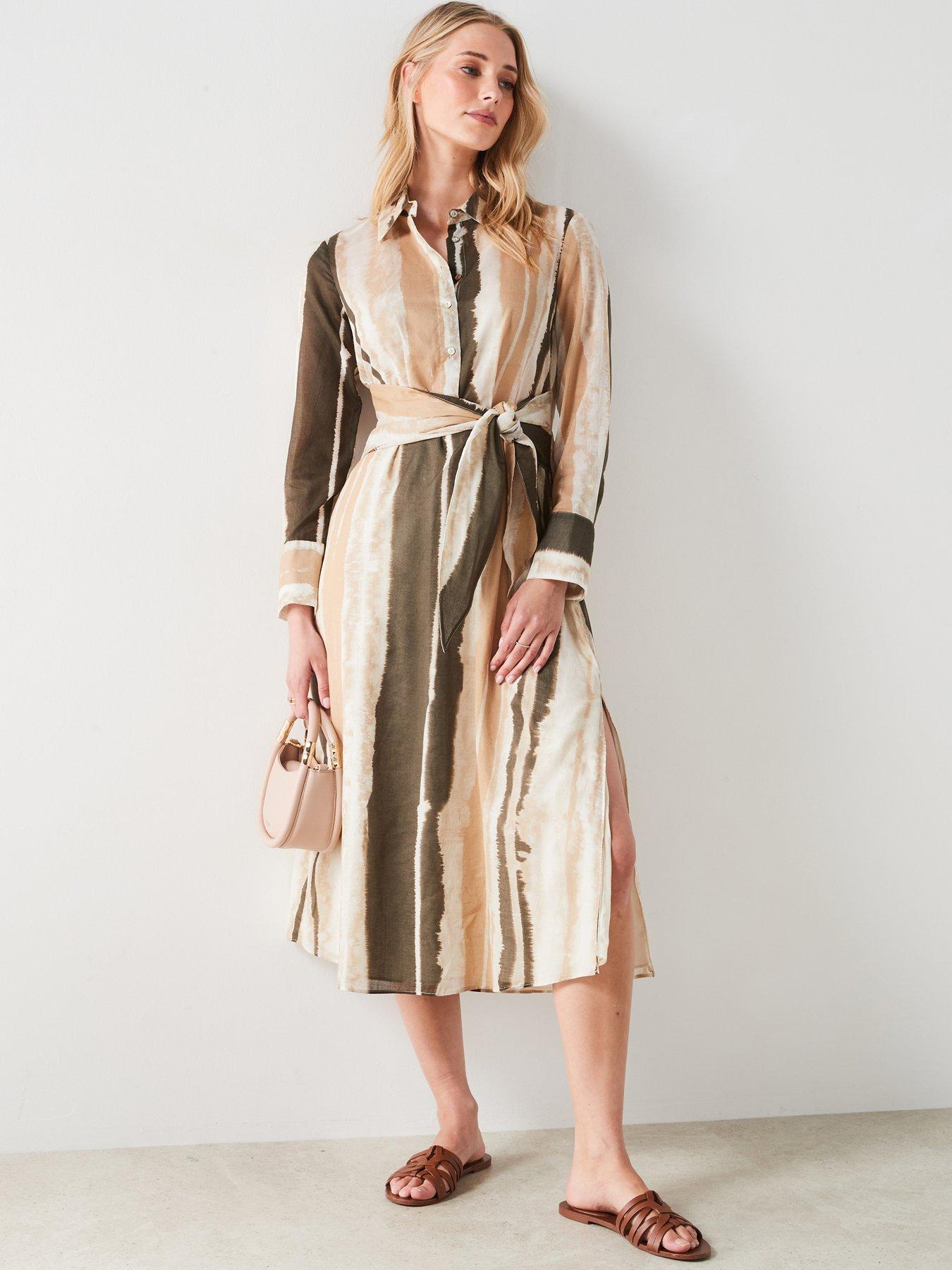 mango-tie-dye-shirt-dress-brown-and-cream