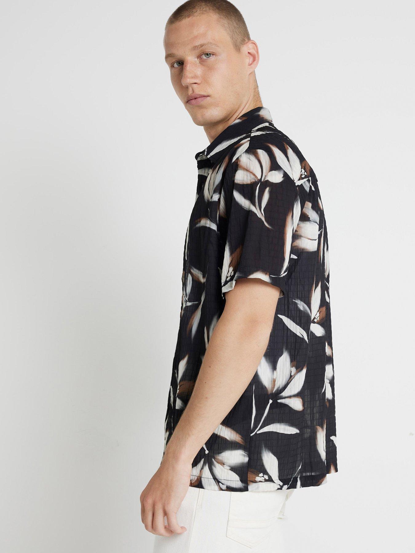 river-island-river-island-short-sleeve-floral-crinkle-shirtstillFront