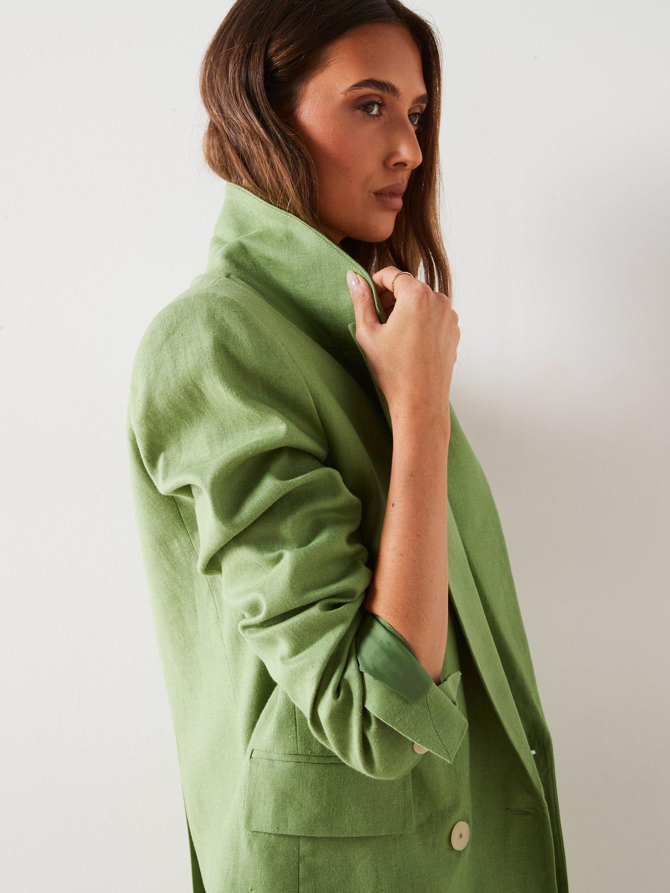 mango-green-double-button-blazeroutfit