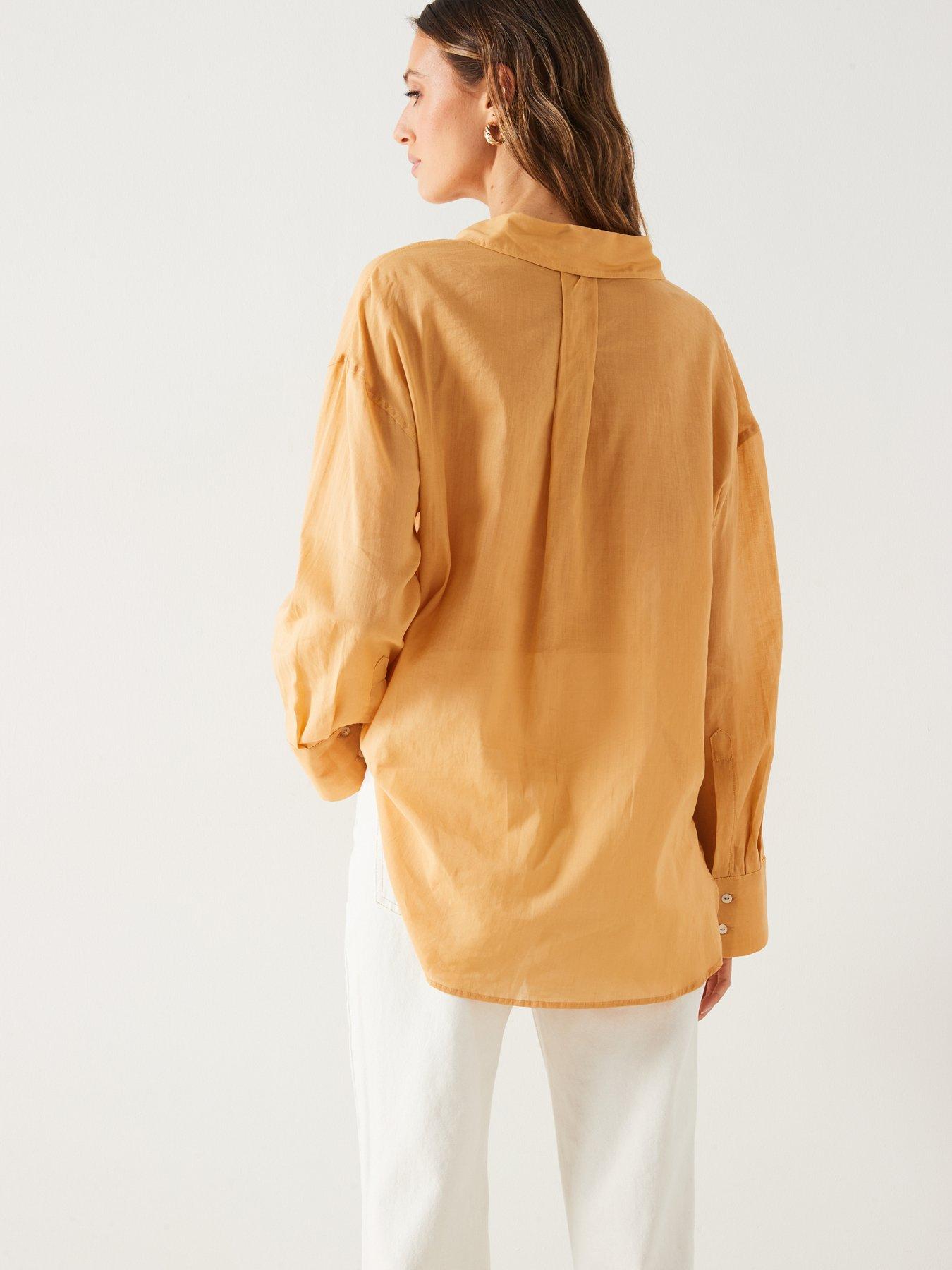 mango-yellow-long-sleeve-shirtdetail