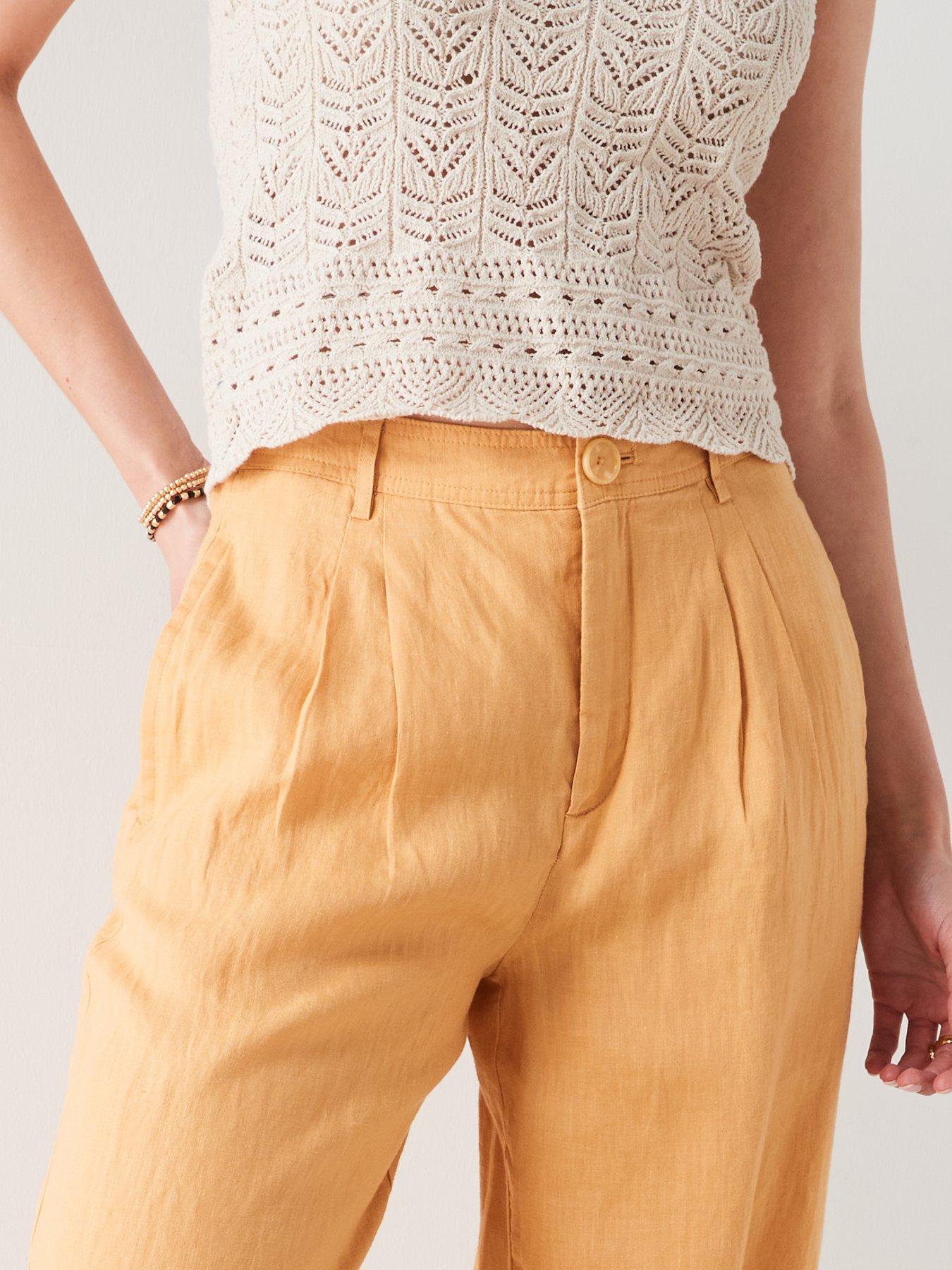 mango-100-linen-wideleg-trousersoutfit