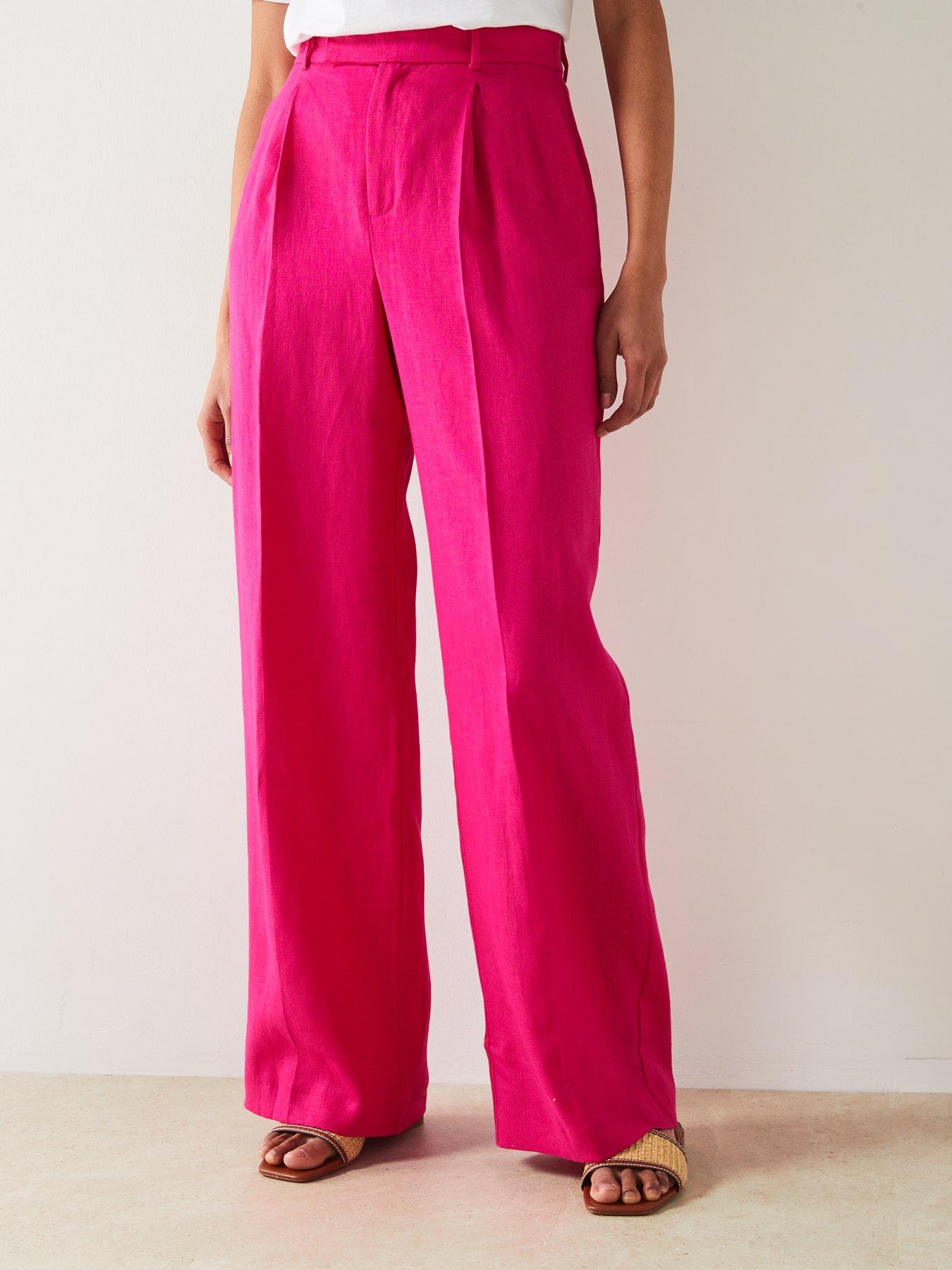 mango-pink-wide-leg-trouser