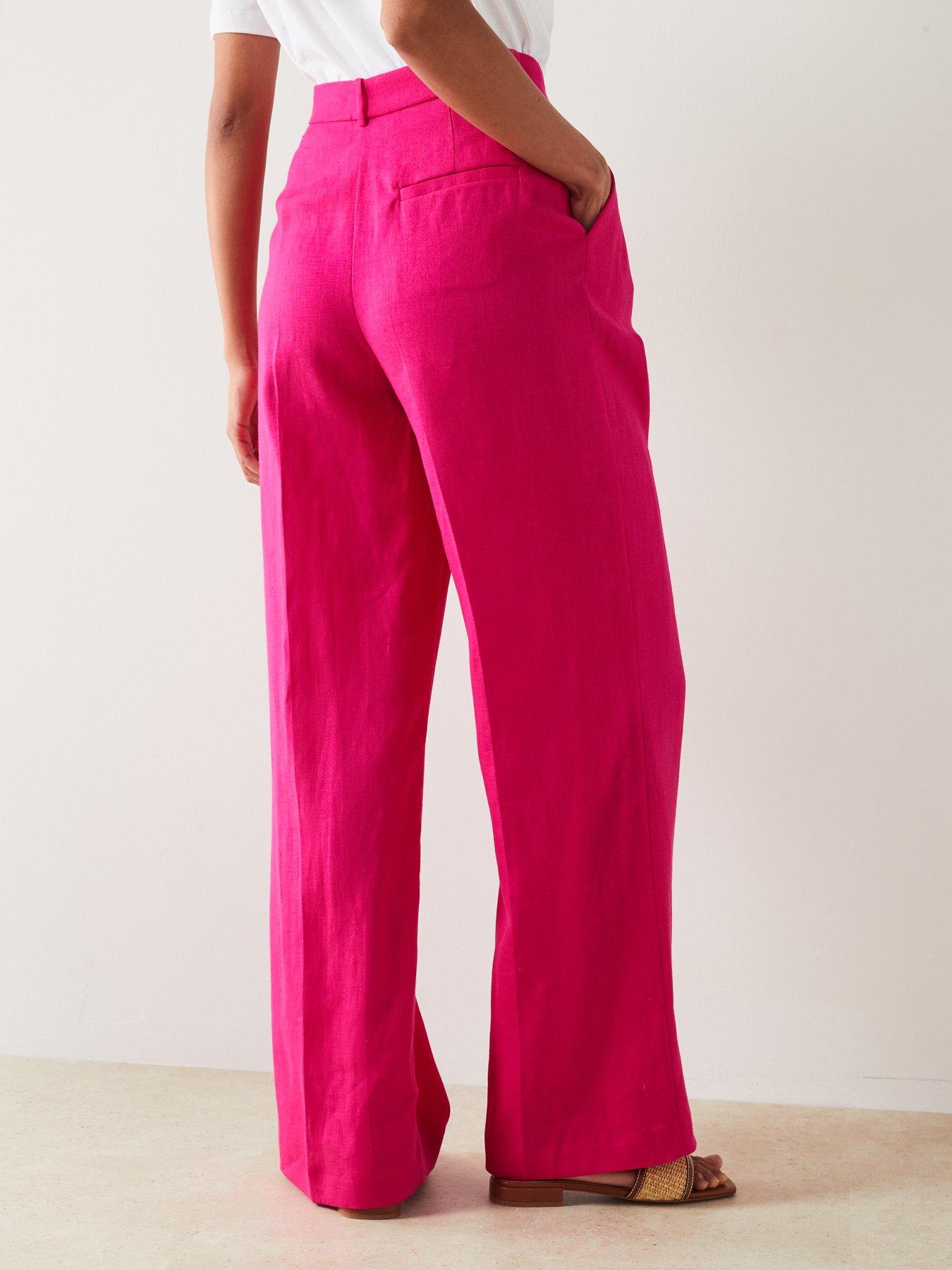 mango-pink-wide-leg-trouserstillFront