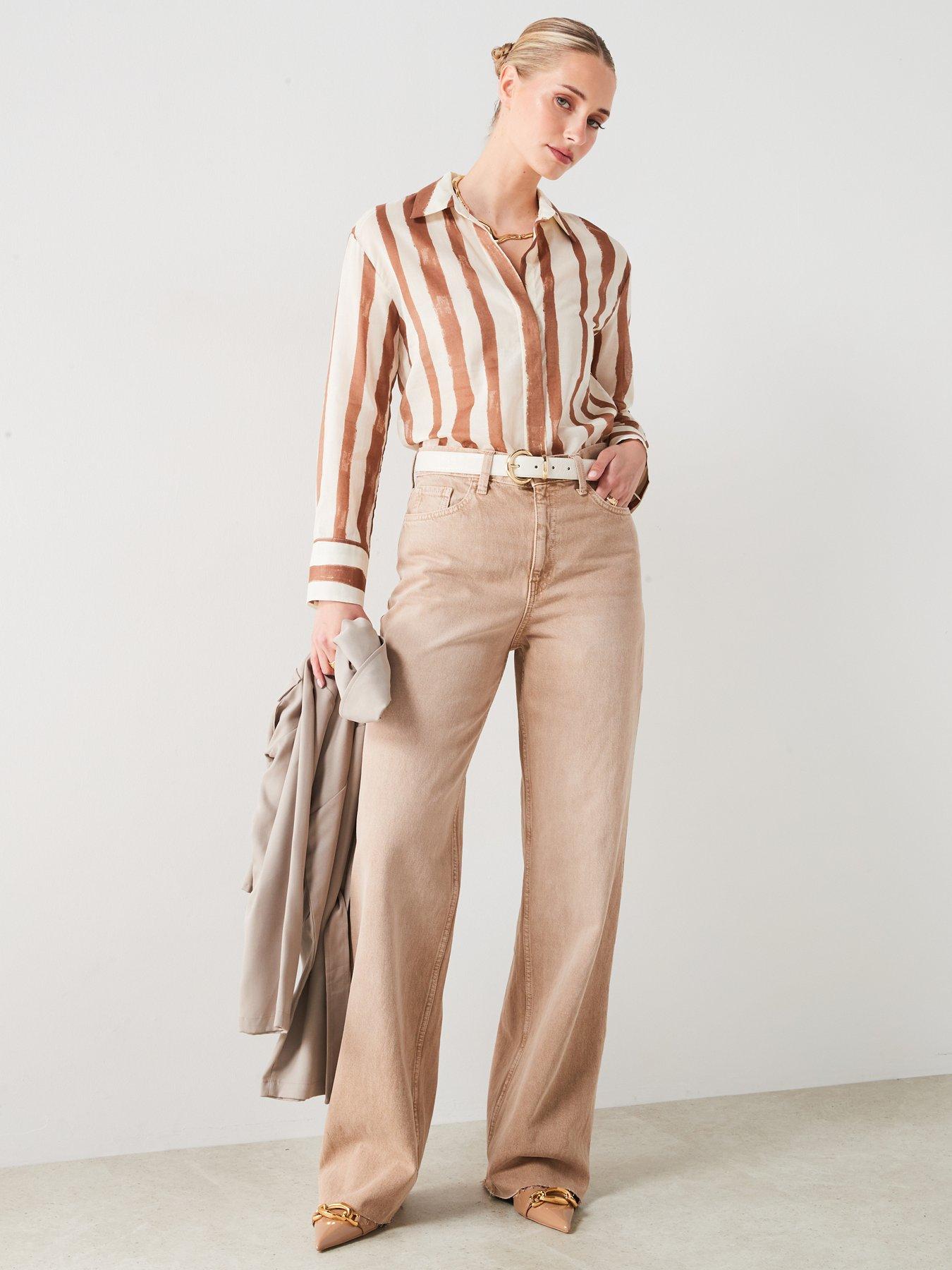 mango-neutral-stripe-shirtback