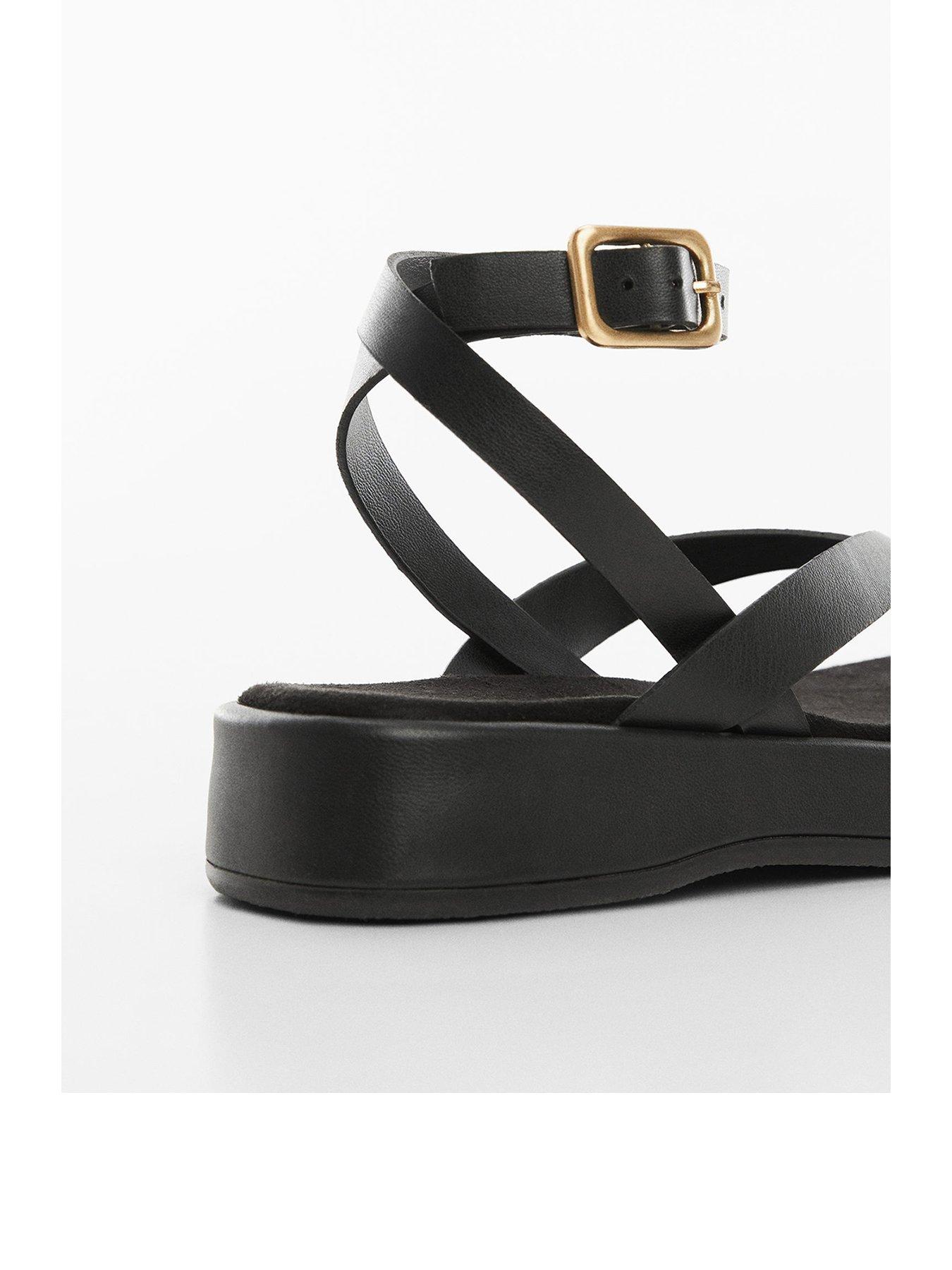 mango-black-buckle-ankle-bracelet-sandalback